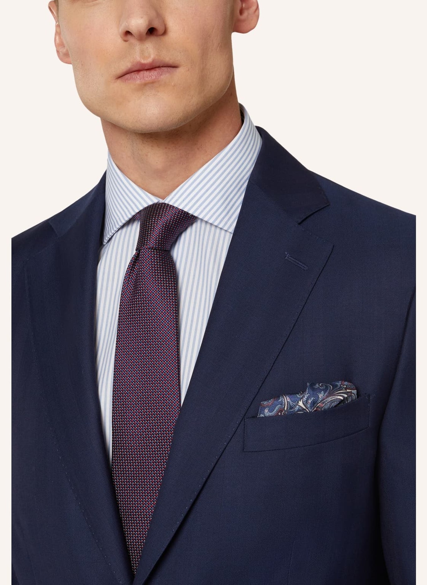 BOGGI MILANO Anzug Regular Fit, Farbe: BLAU (Bild 3)