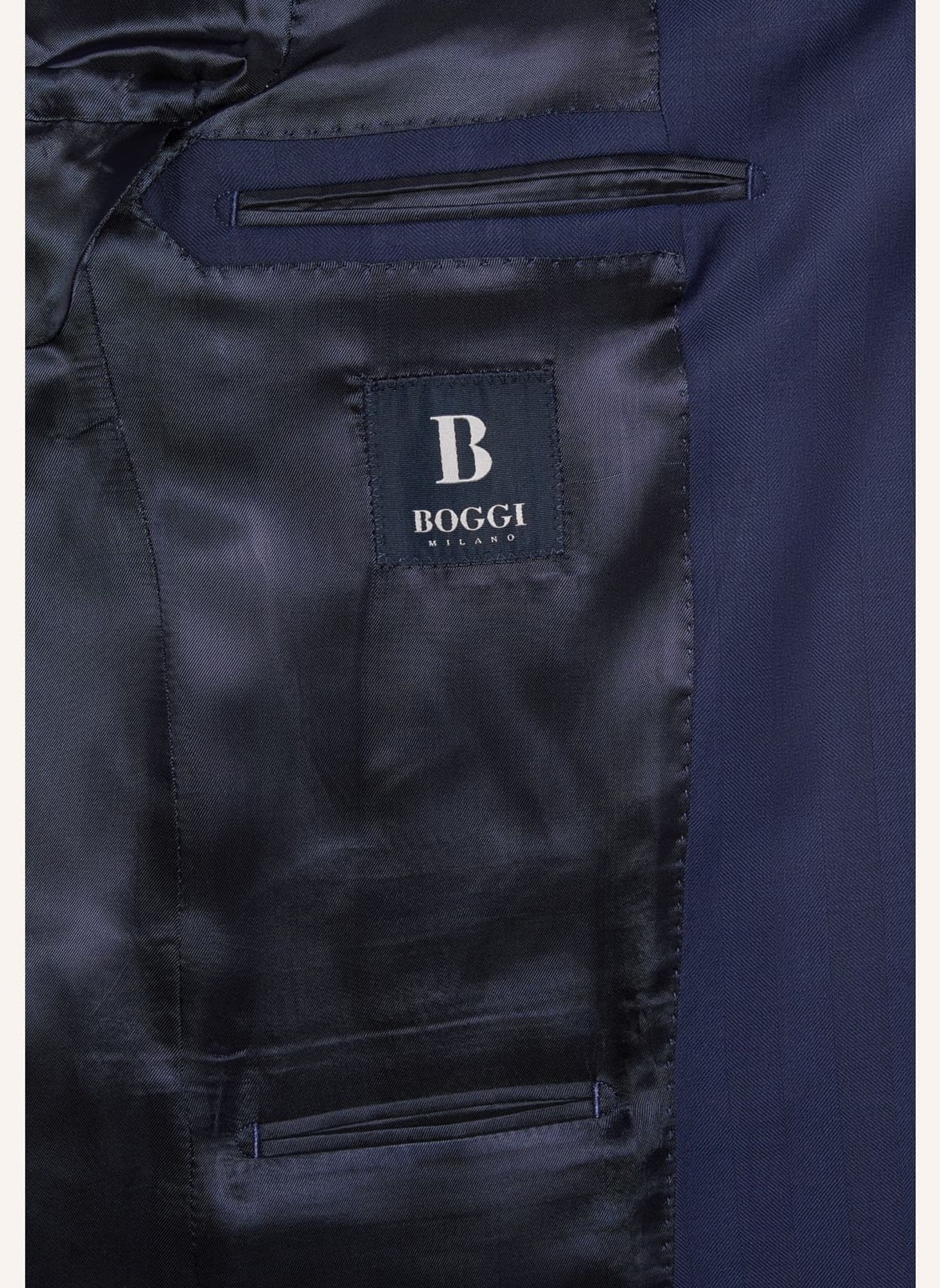 BOGGI MILANO Anzug Regular Fit, Farbe: BLAU (Bild 4)