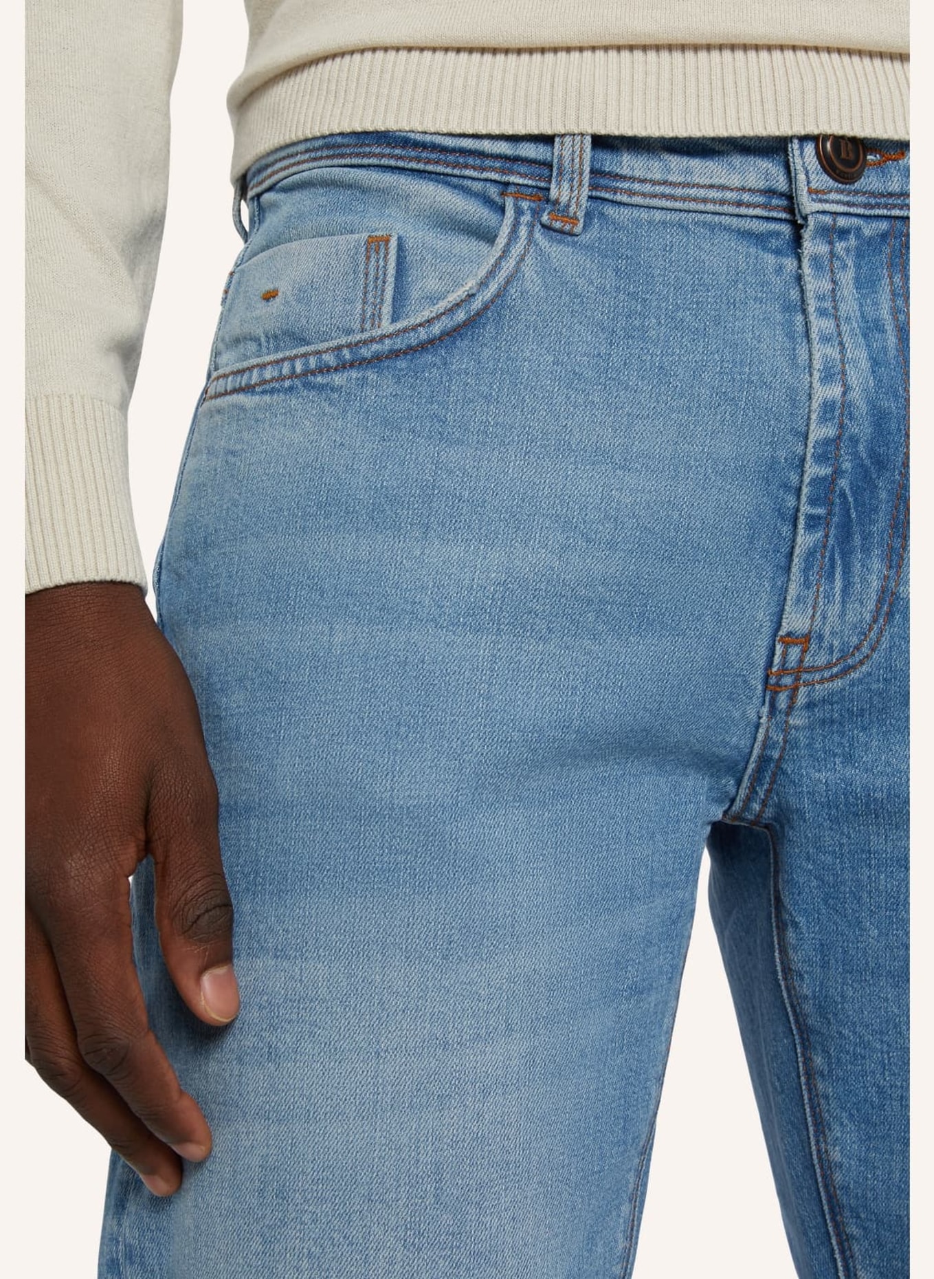 BOGGI MILANO Jeans, Farbe: HELLBLAU (Bild 3)