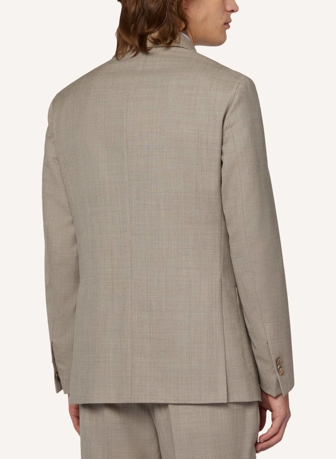 BOGGI MILANO Anzug Regular Fit, Farbe: BEIGE (Bild 2)