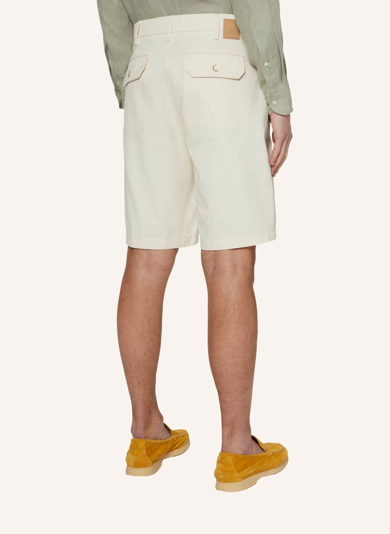 BOGGI MILANO Shorts, Farbe: CREME (Bild 2)
