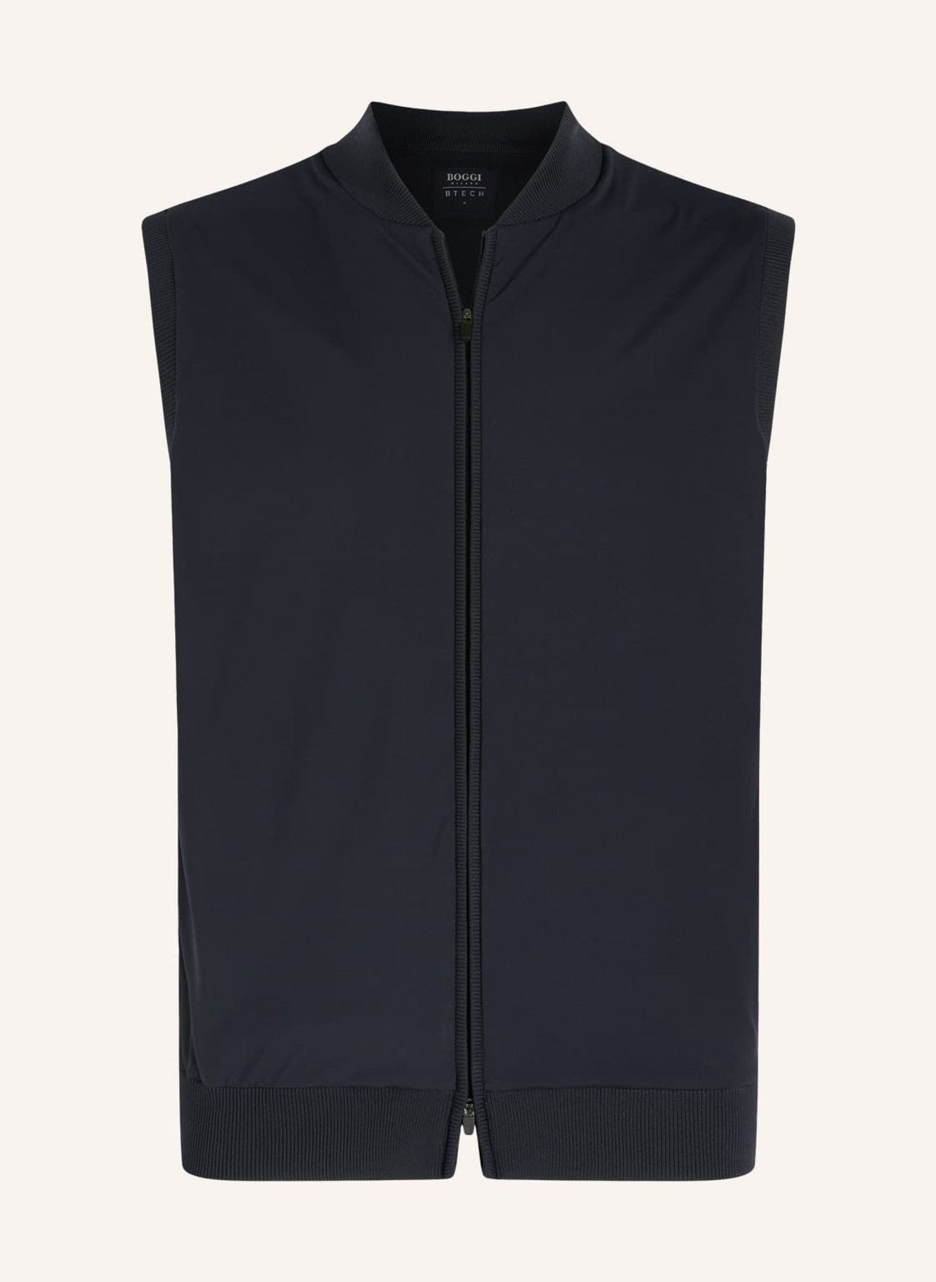 BOGGI MILANO Bodywarmer: BLAUW