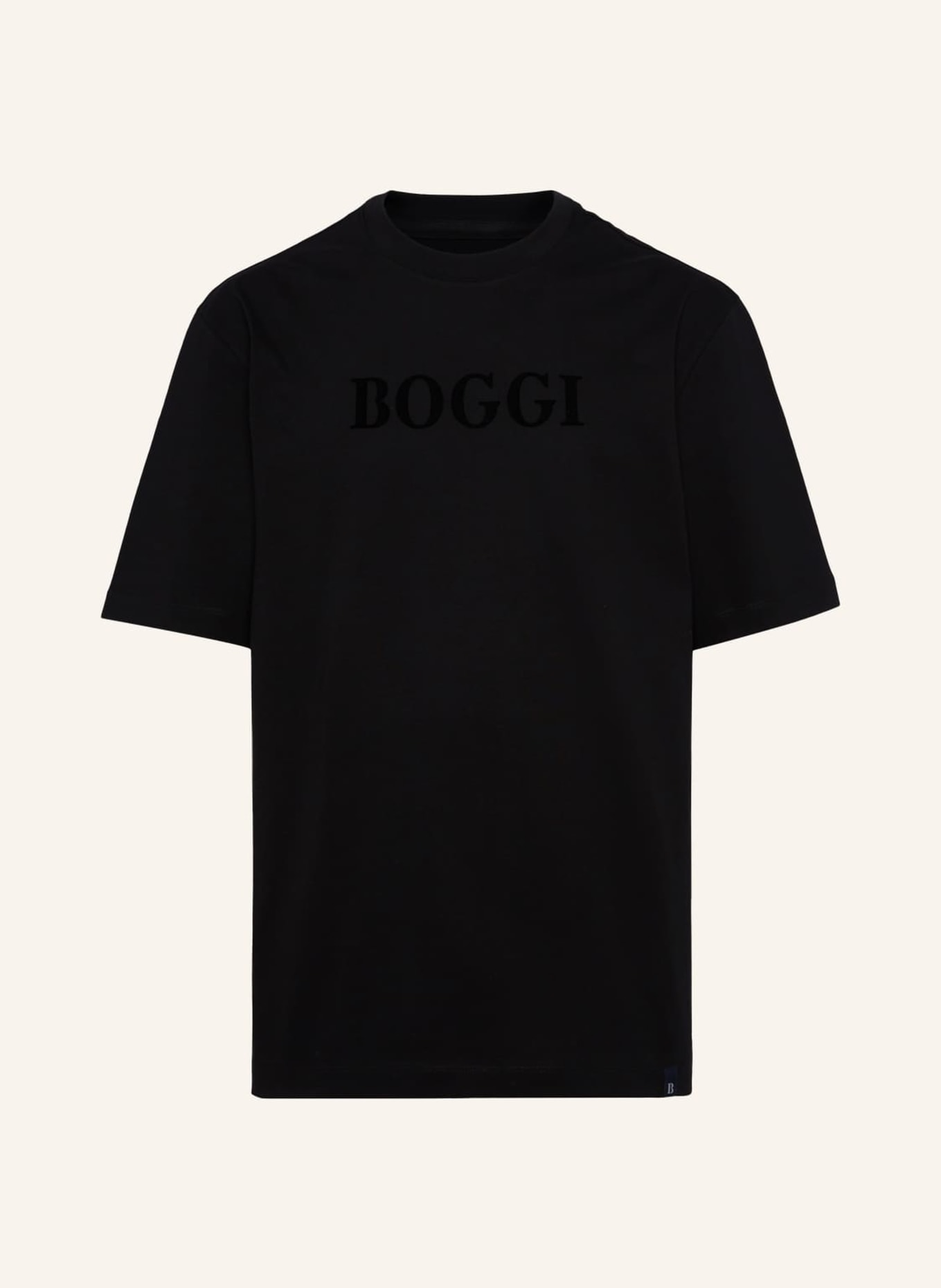 BOGGI MILANO T-Shirt, Farbe: SCHWARZ (Bild 1)