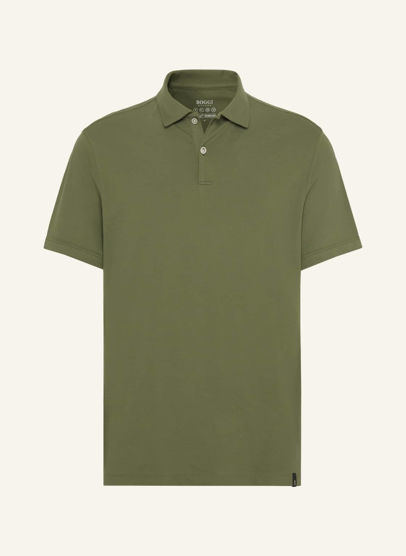 BOGGI MILANO Poloshirt, Farbe: GRÜN (Bild 1)