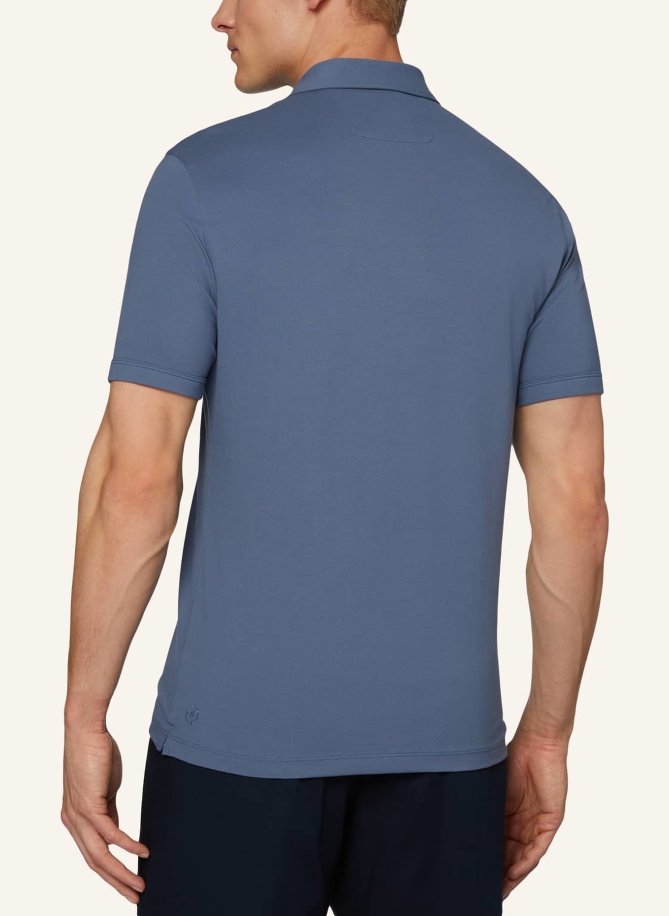 BOGGI MILANO Poloshirt, Farbe: BLAU/ HELLBLAU (Bild 2)