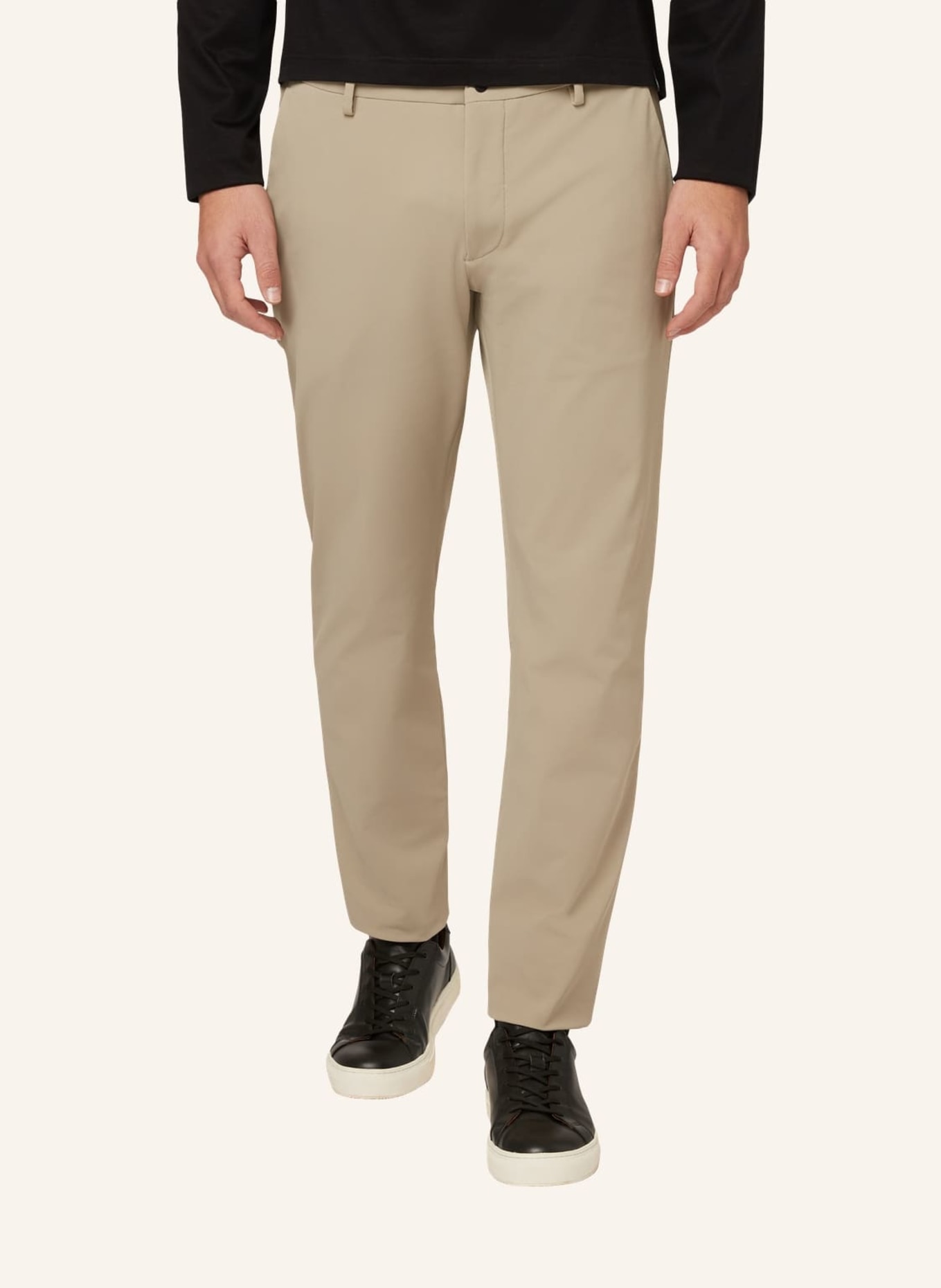 BOGGI MILANO Chino Regular Fit, Farbe: BEIGE (Bild 4)