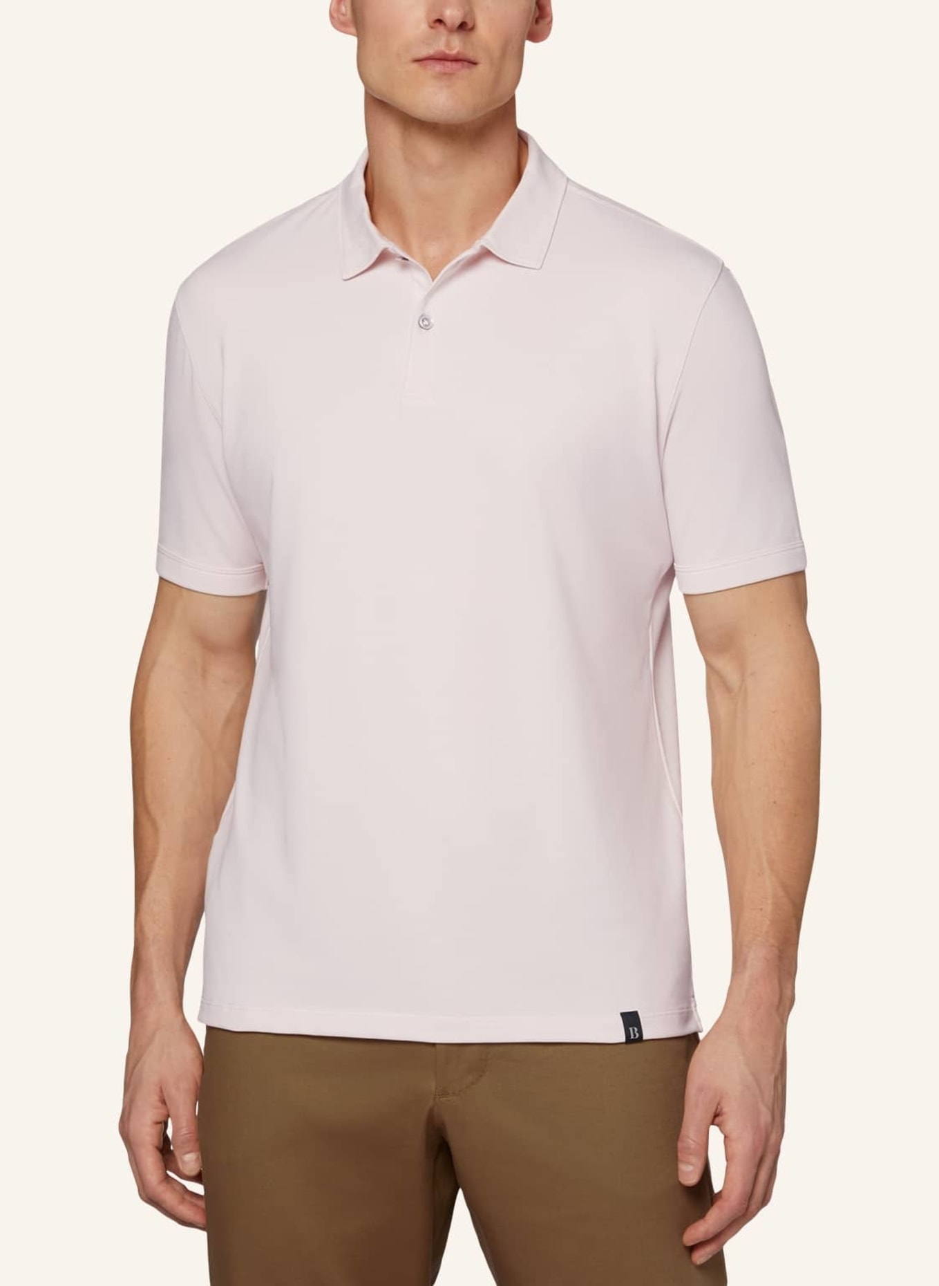 BOGGI MILANO Poloshirt, Farbe: PINK (Bild 4)