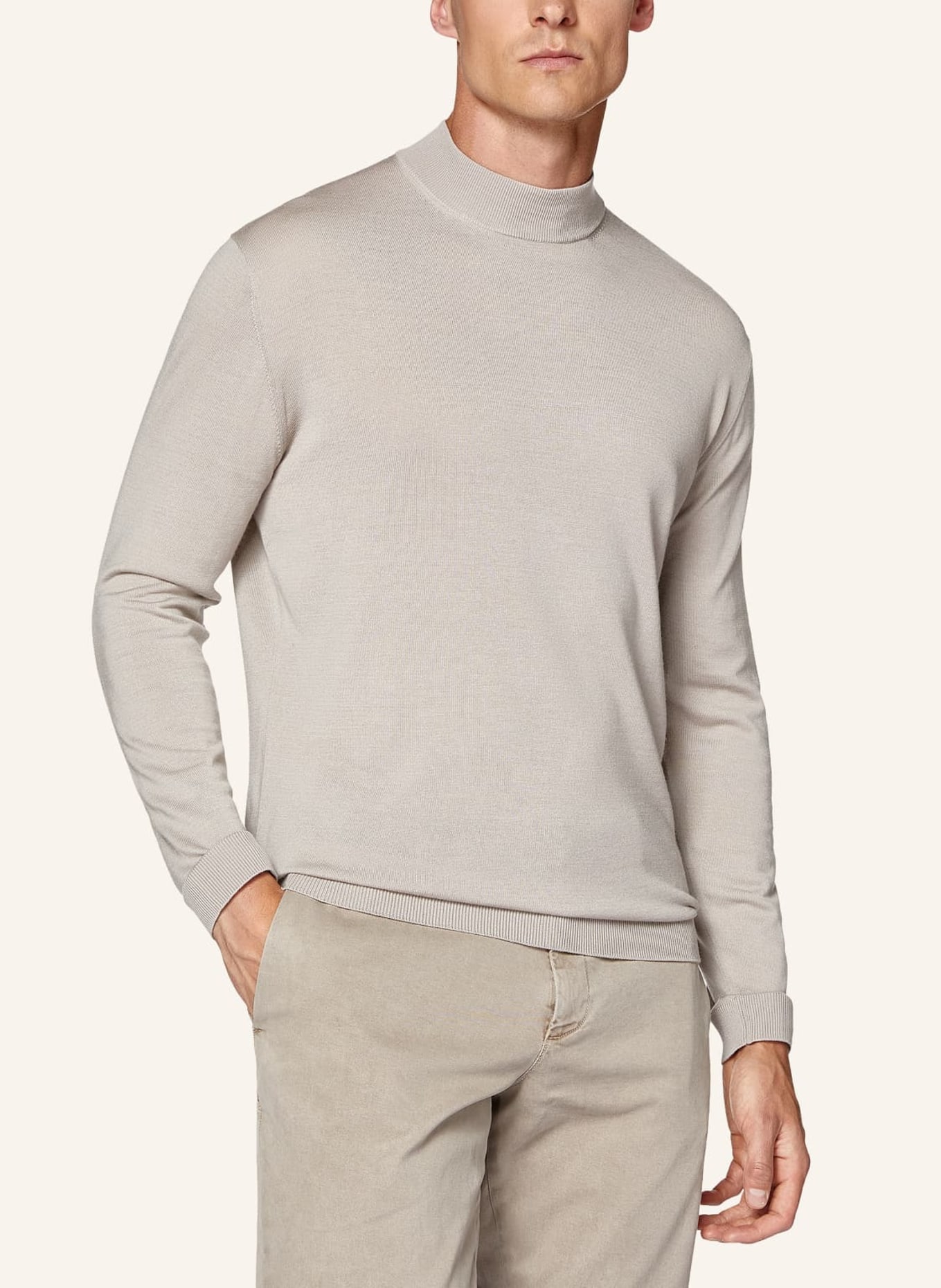 BOGGI MILANO Pullover, Farbe: BRAUN (Bild 4)