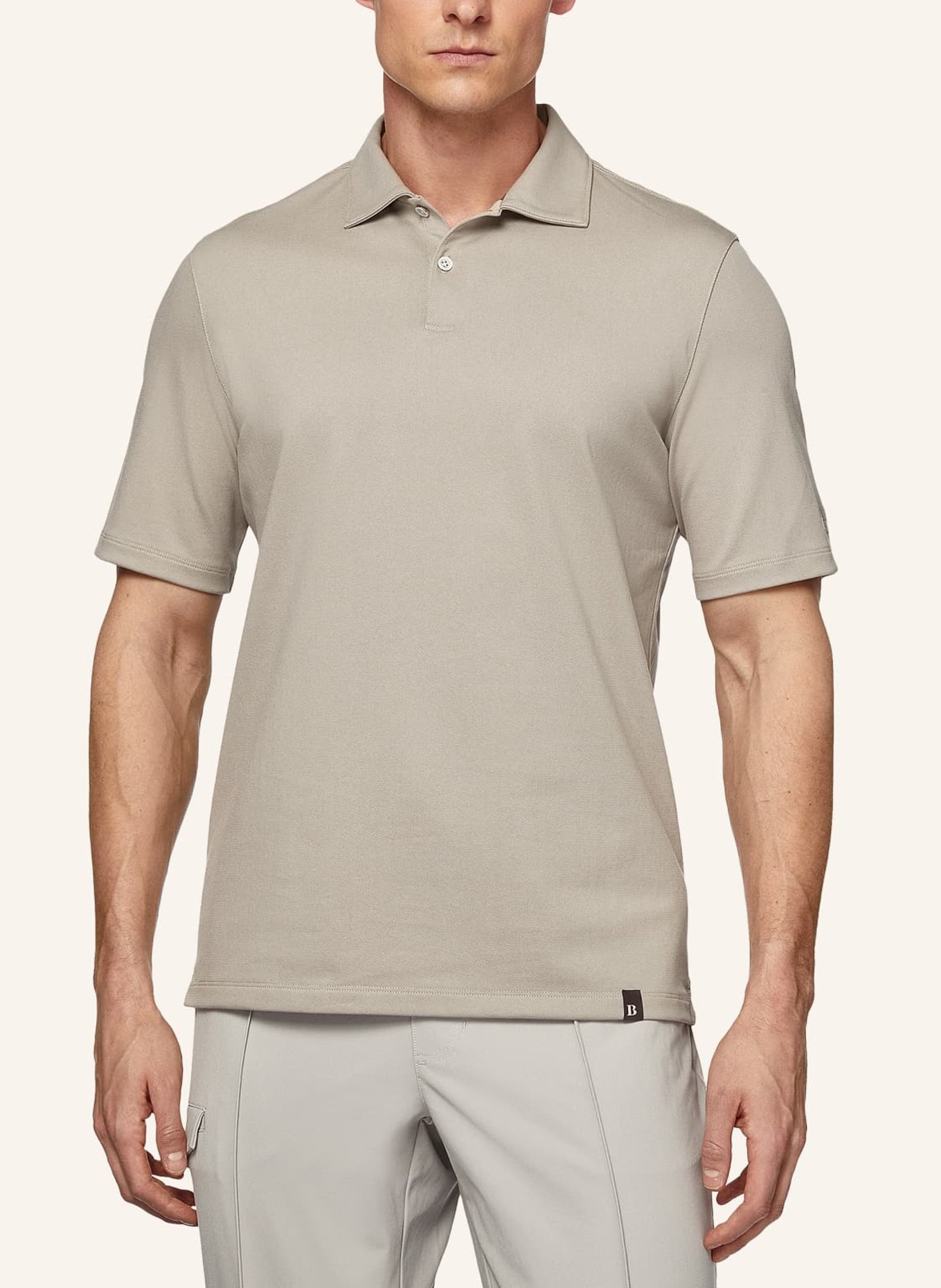 BOGGI MILANO Piqué-Poloshirt, Farbe: BRAUN (Bild 4)