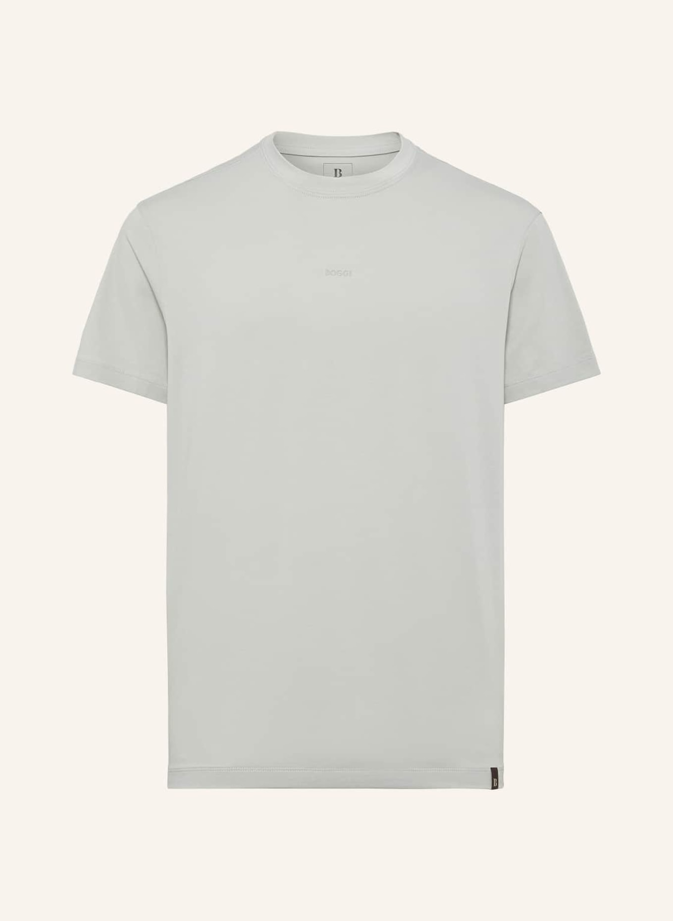 BOGGI MILANO T-Shirt, Farbe: HELLGRAU (Bild 1)