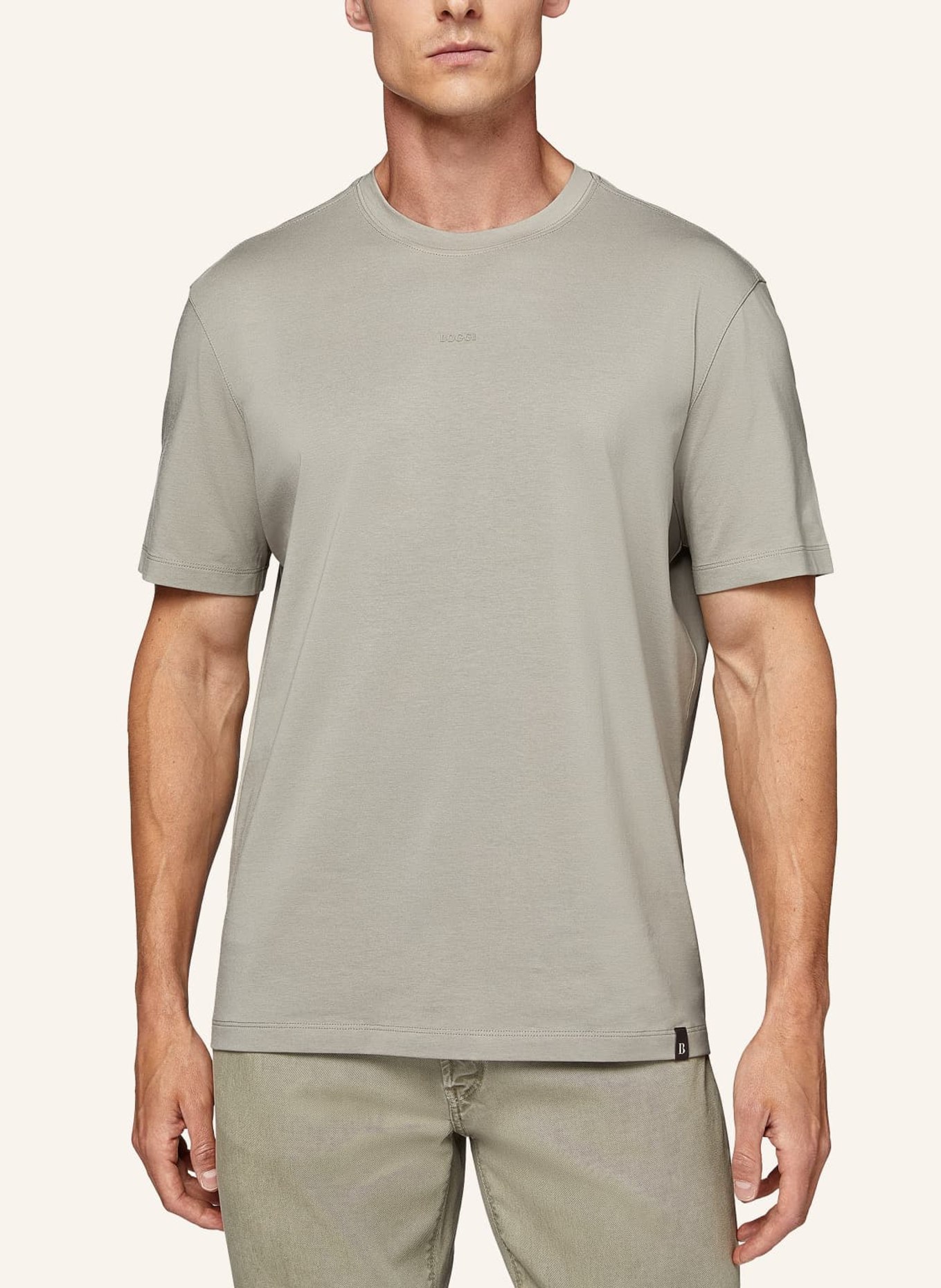 BOGGI MILANO T-Shirt, Farbe: GRAU (Bild 3)