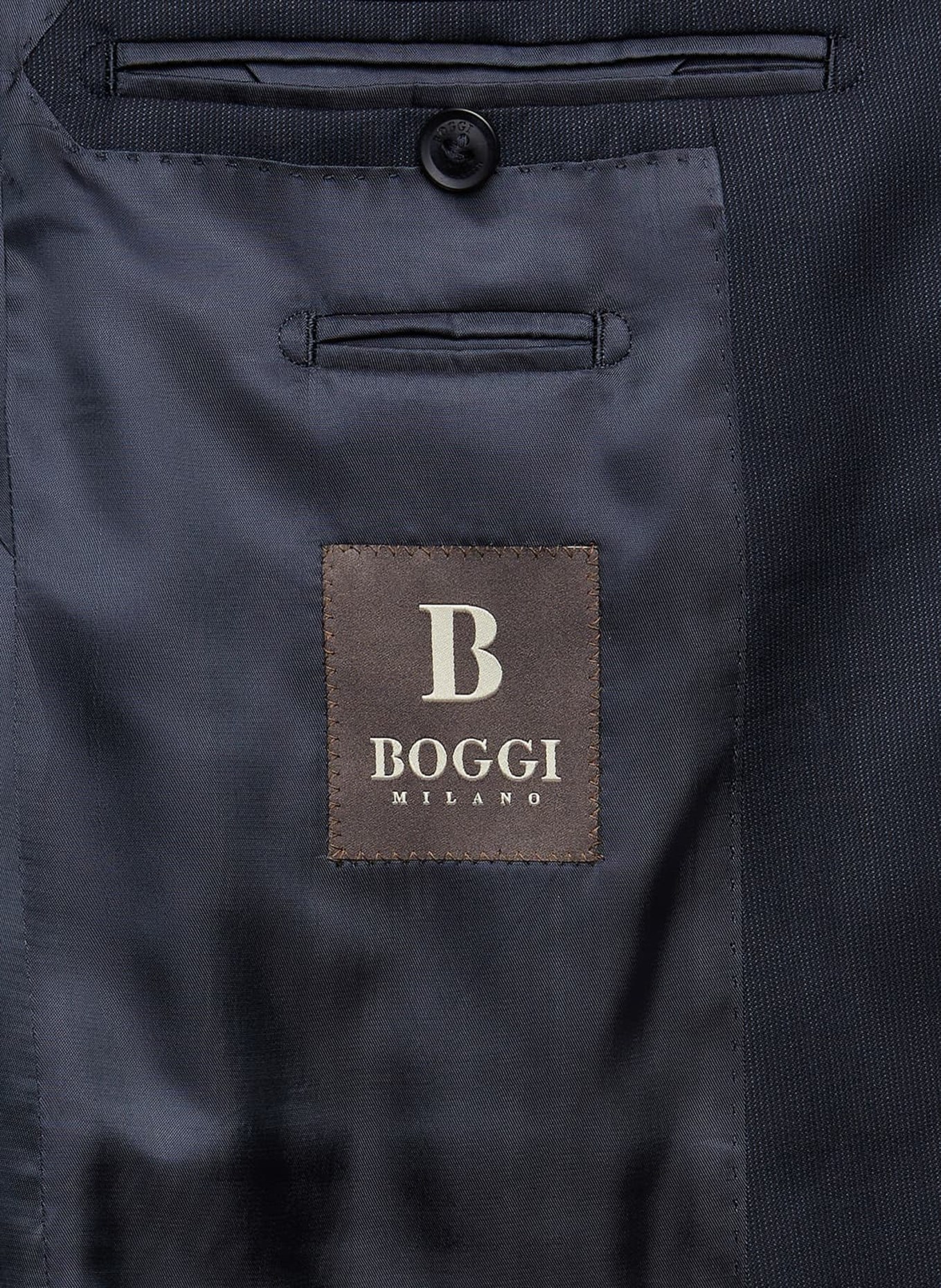 BOGGI MILANO Anzug Slim Fit, Farbe: BLAU (Bild 4)