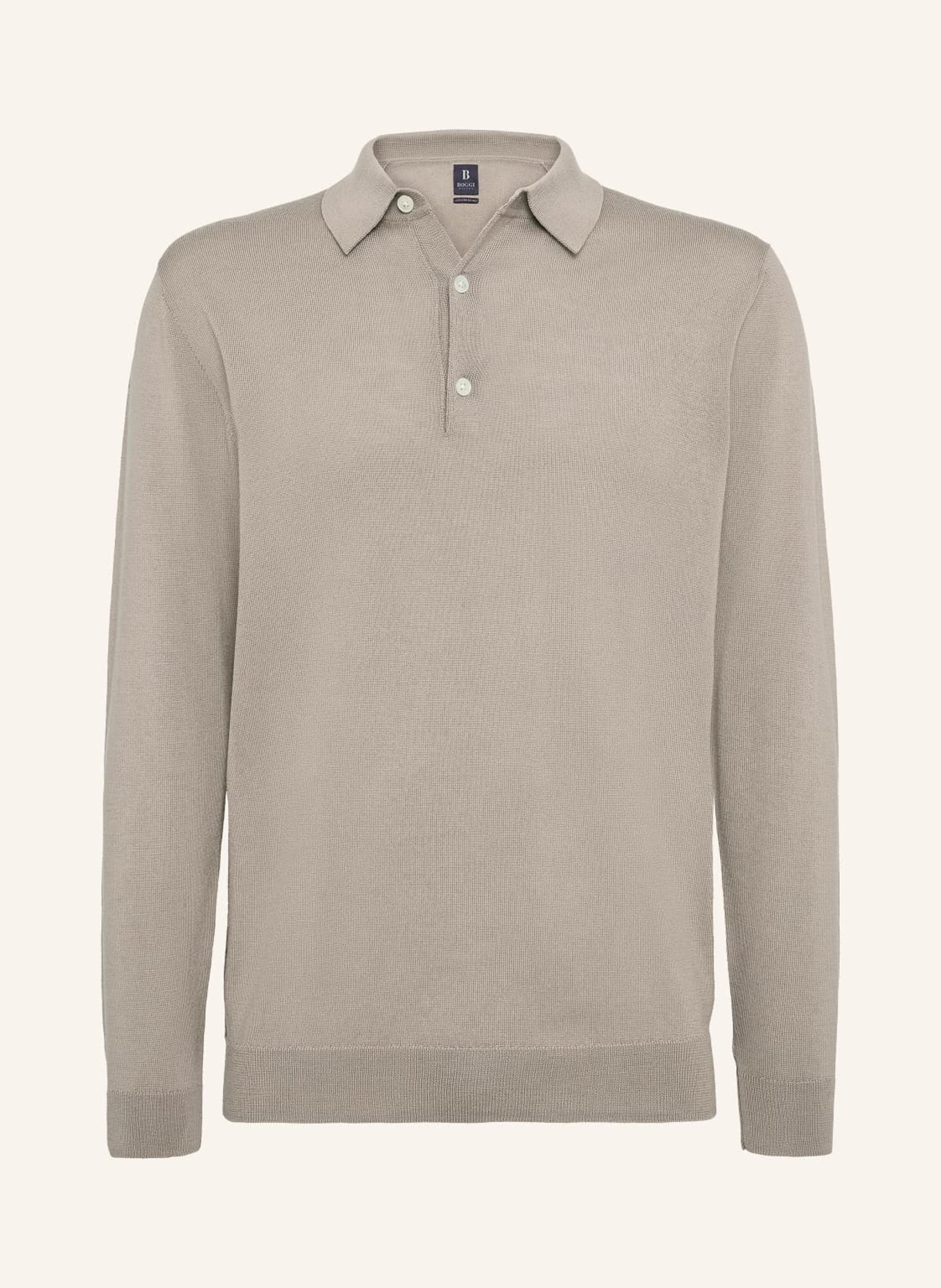 BOGGI MILANO Strick-Poloshirt (Bild 1)