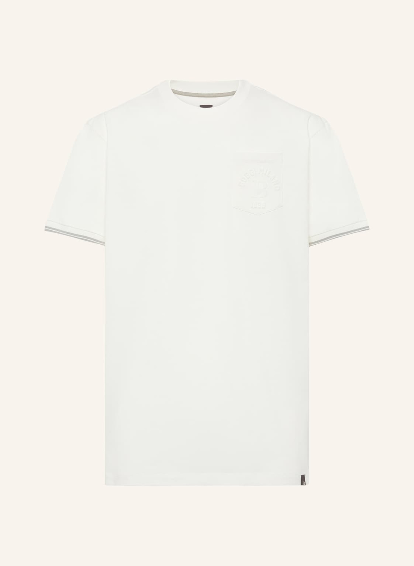 BOGGI MILANO T-Shirt, Farbe: WEISS (Bild 1)