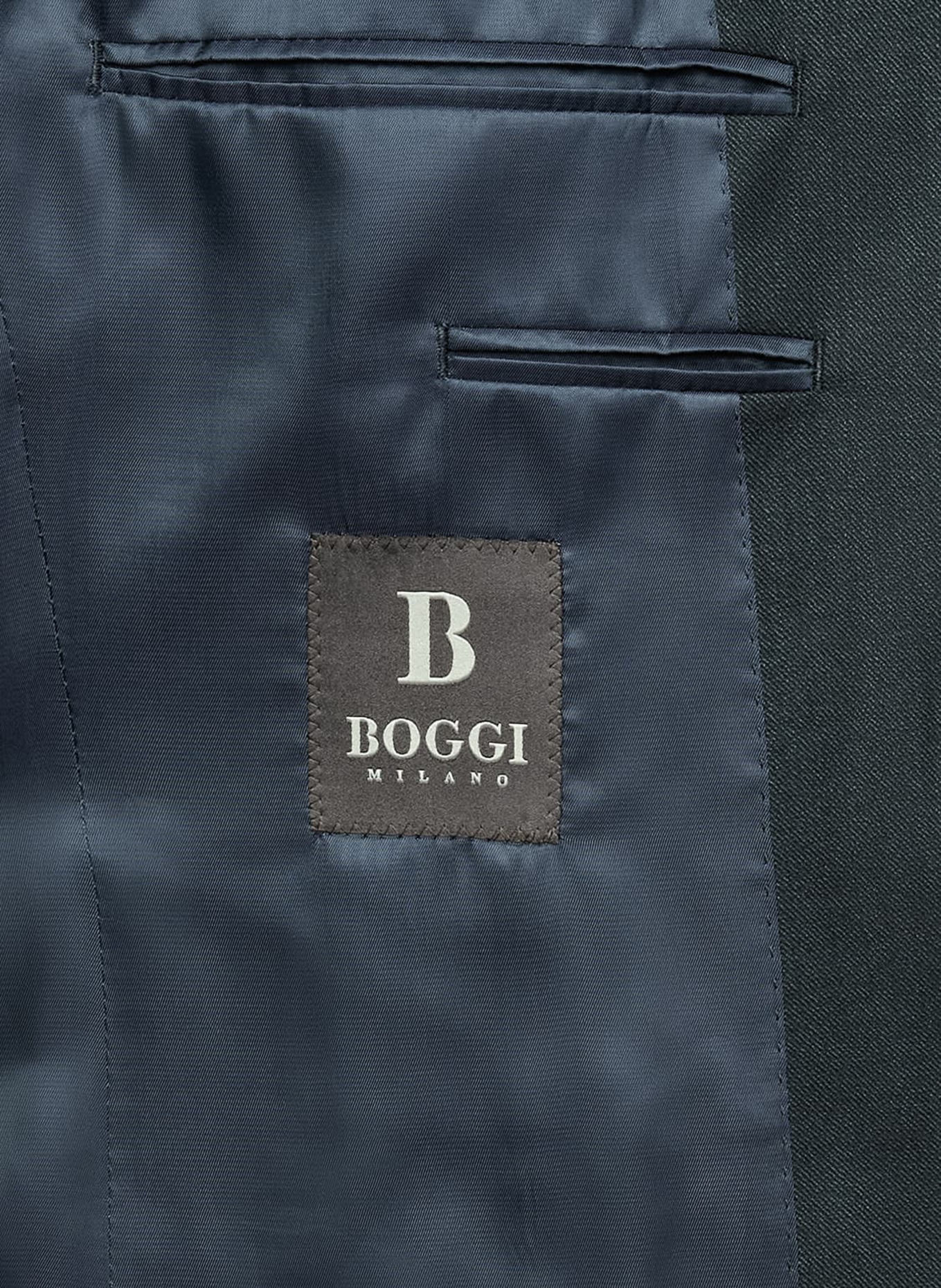 BOGGI MILANO Anzug Regular Fit, Farbe: BLAU (Bild 4)