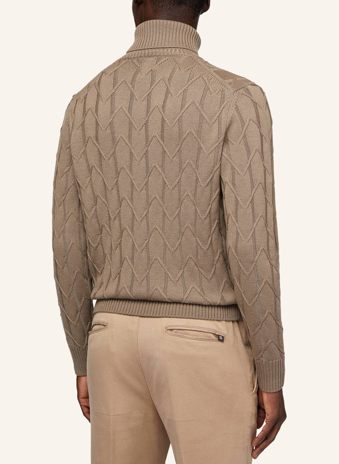 BOGGI MILANO Rollkragenpullover, Farbe: BEIGE (Bild 2)