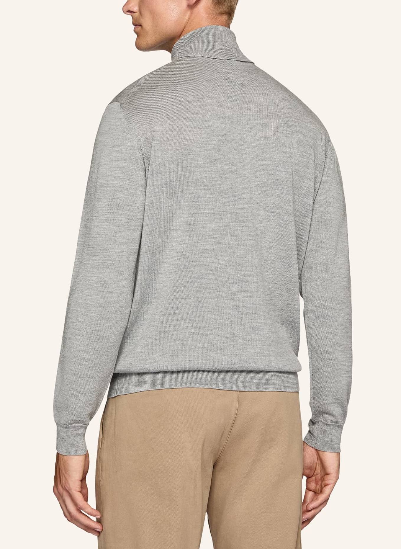 BOGGI MILANO Rollkragenpullover, Farbe: GRAU (Bild 2)