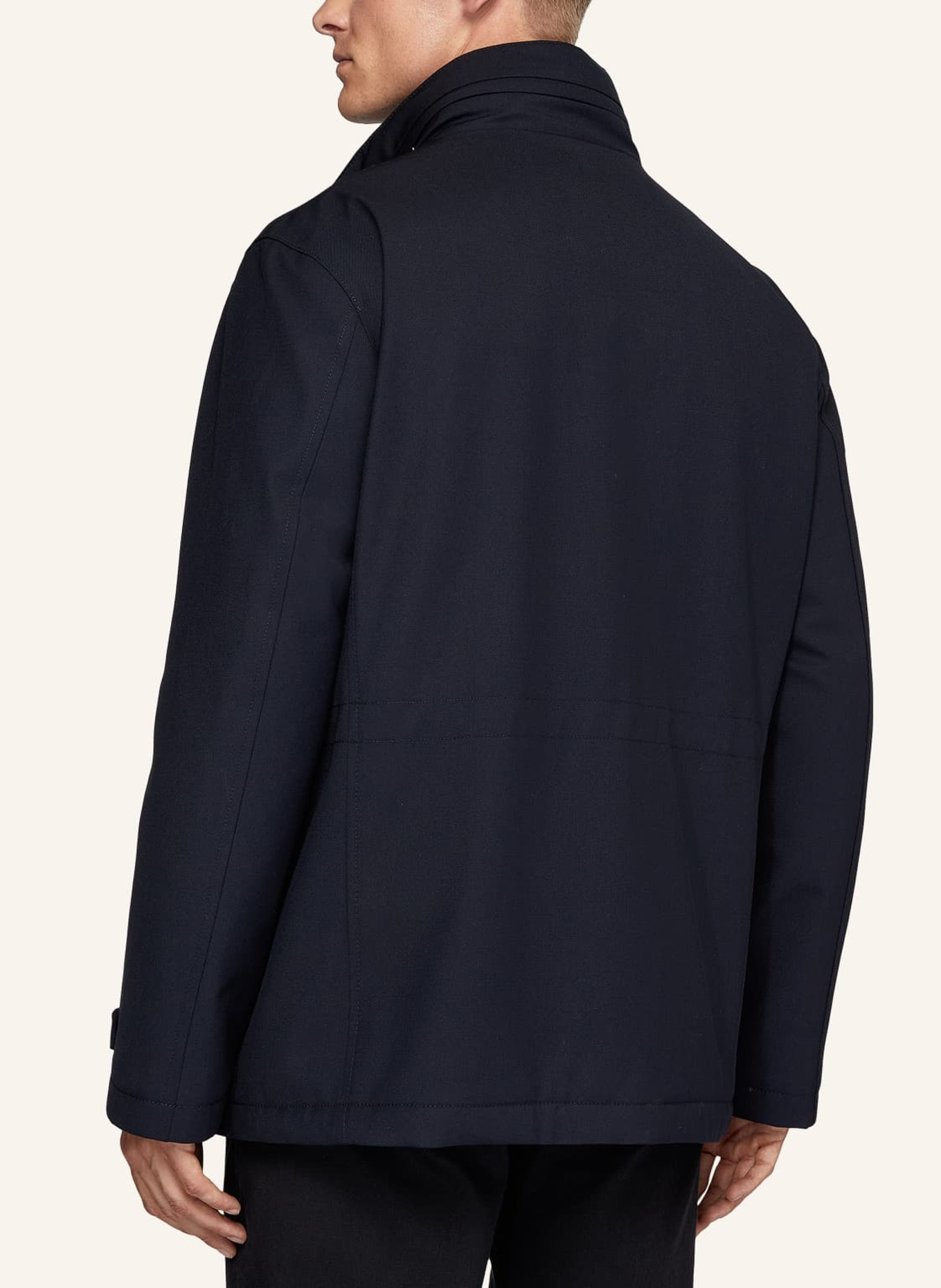 BOGGI MILANO Field Jacket In Padded Technical Fabric, Farbe: BLAU (Bild 2)