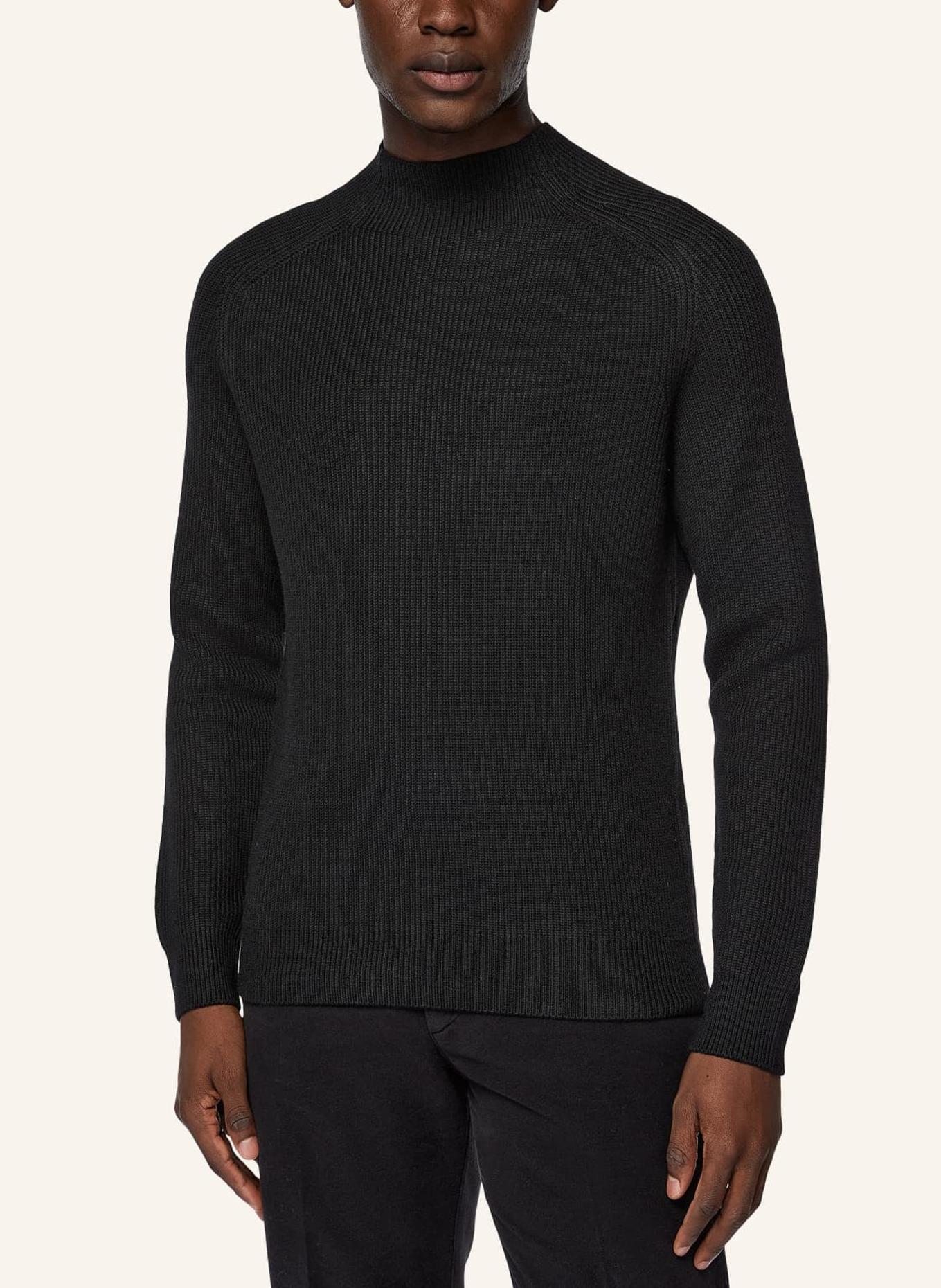 BOGGI MILANO Pullover, Farbe: SCHWARZ (Bild 4)