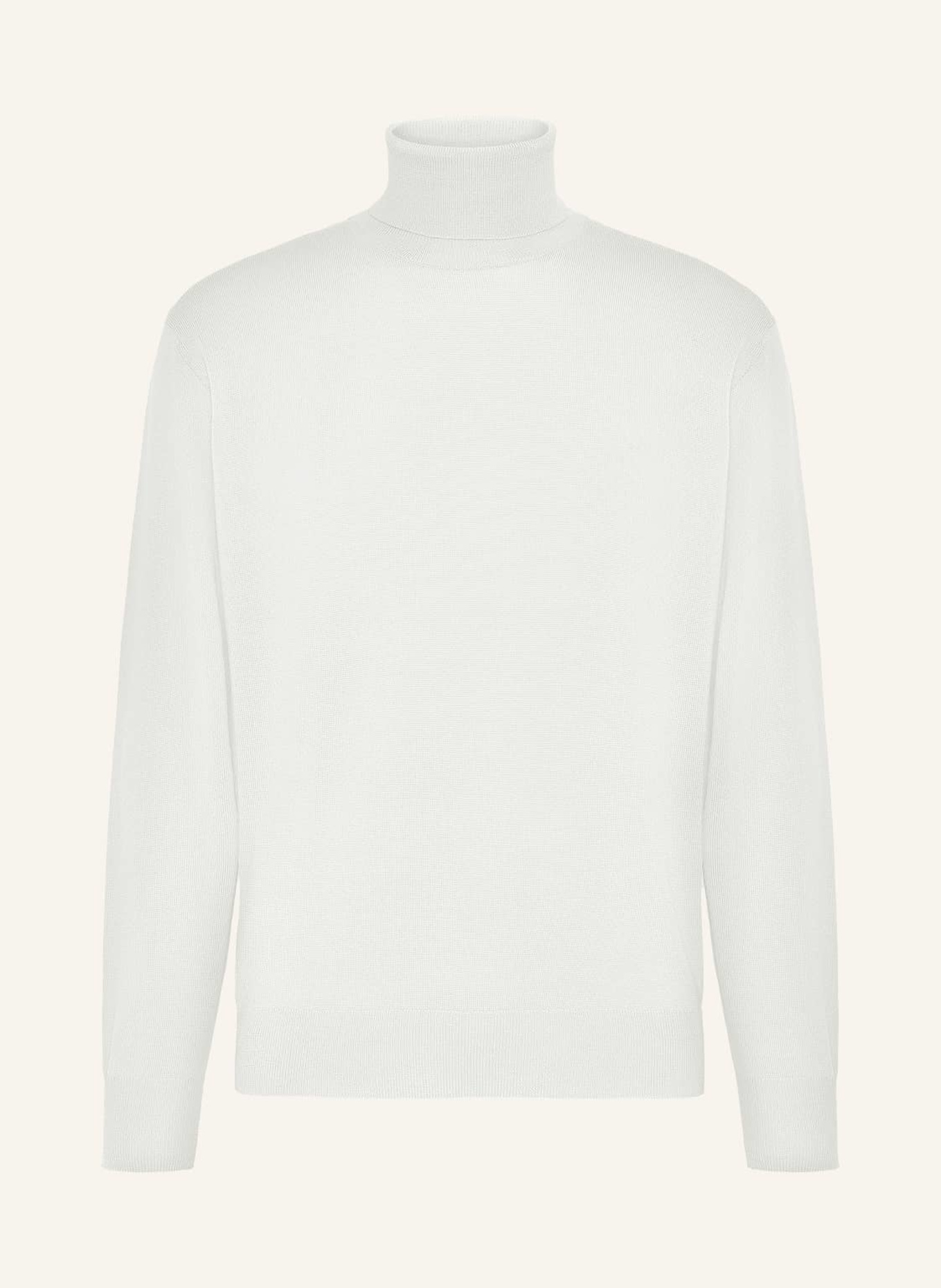 BOGGI MILANO Rollkragenpullover, Farbe: WEISS (Bild 1)