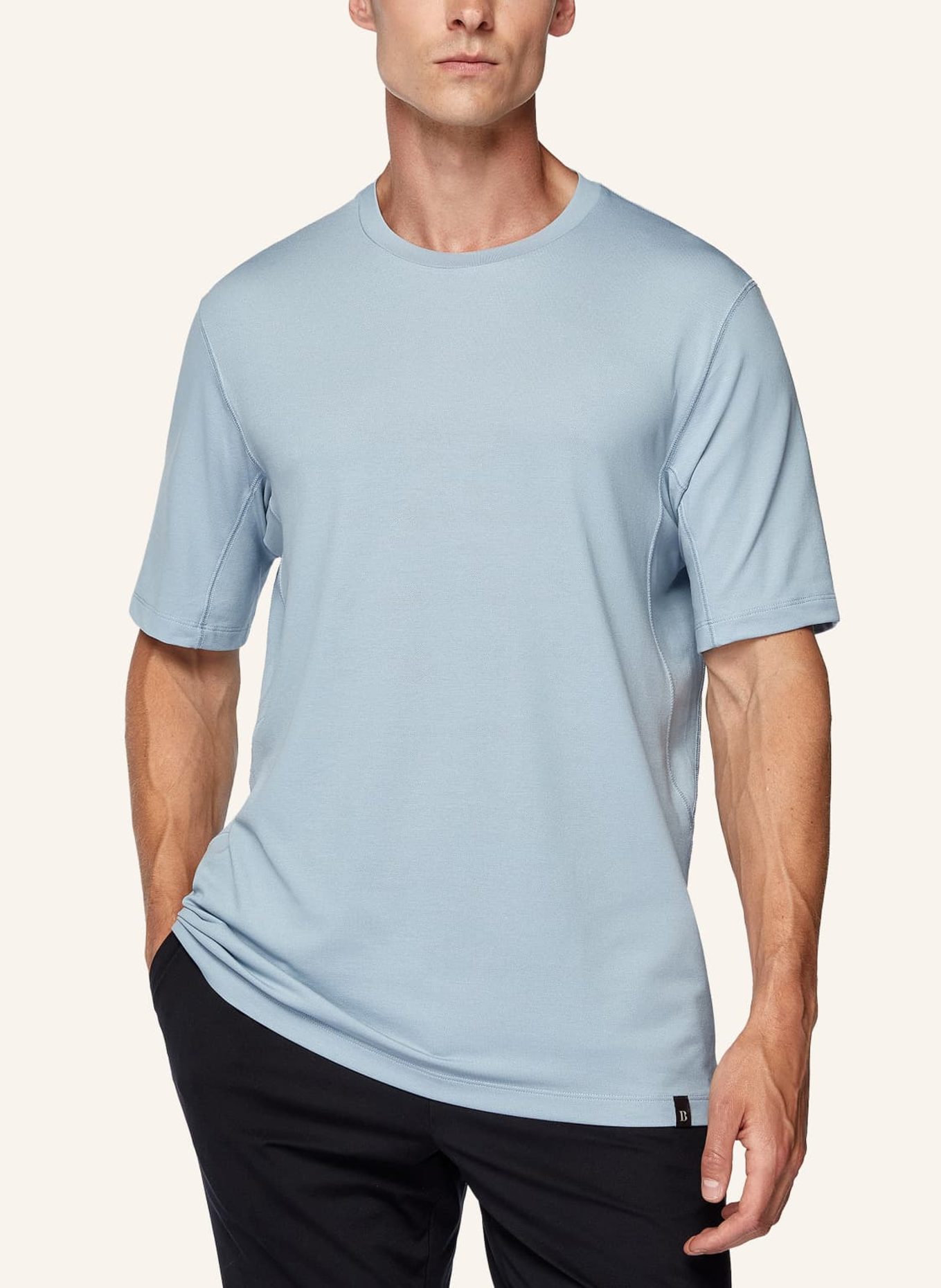 BOGGI MILANO T-Shirt, Farbe: HELLBLAU (Bild 3)