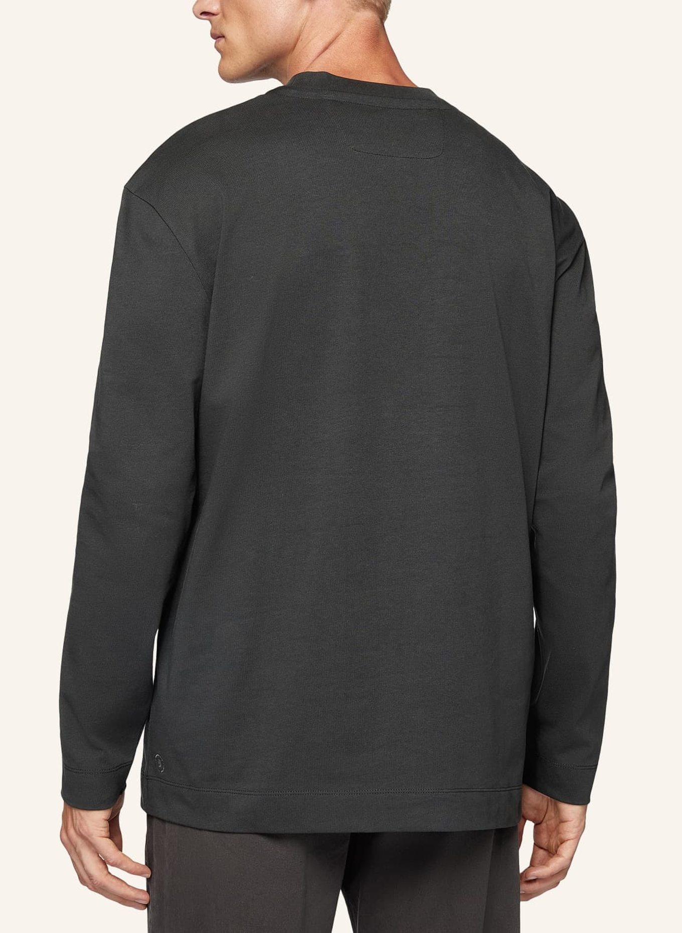 BOGGI MILANO Longsleeve, Farbe: GRAU (Bild 2)