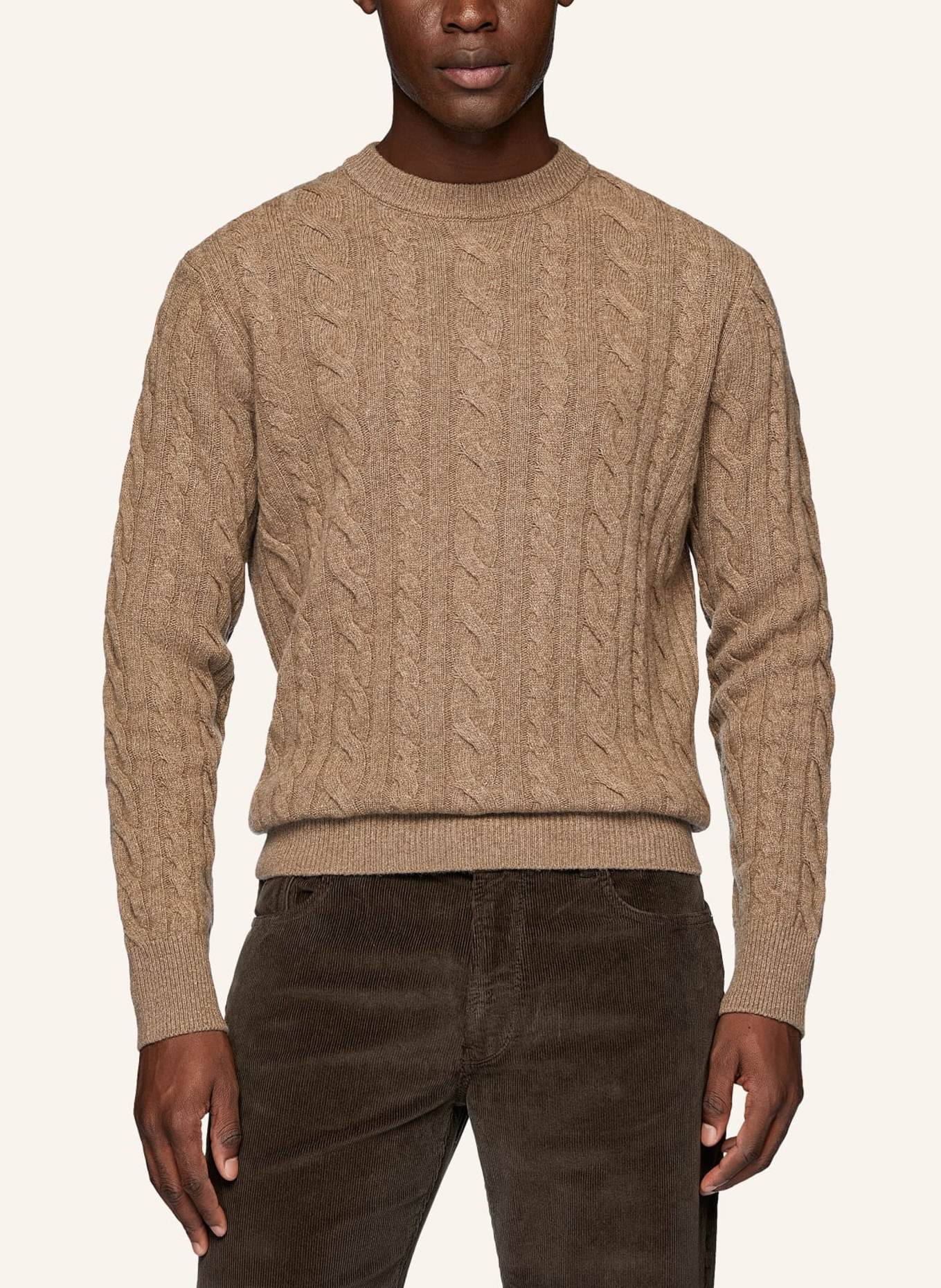 BOGGI MILANO Pullover, Farbe: BEIGE (Bild 4)