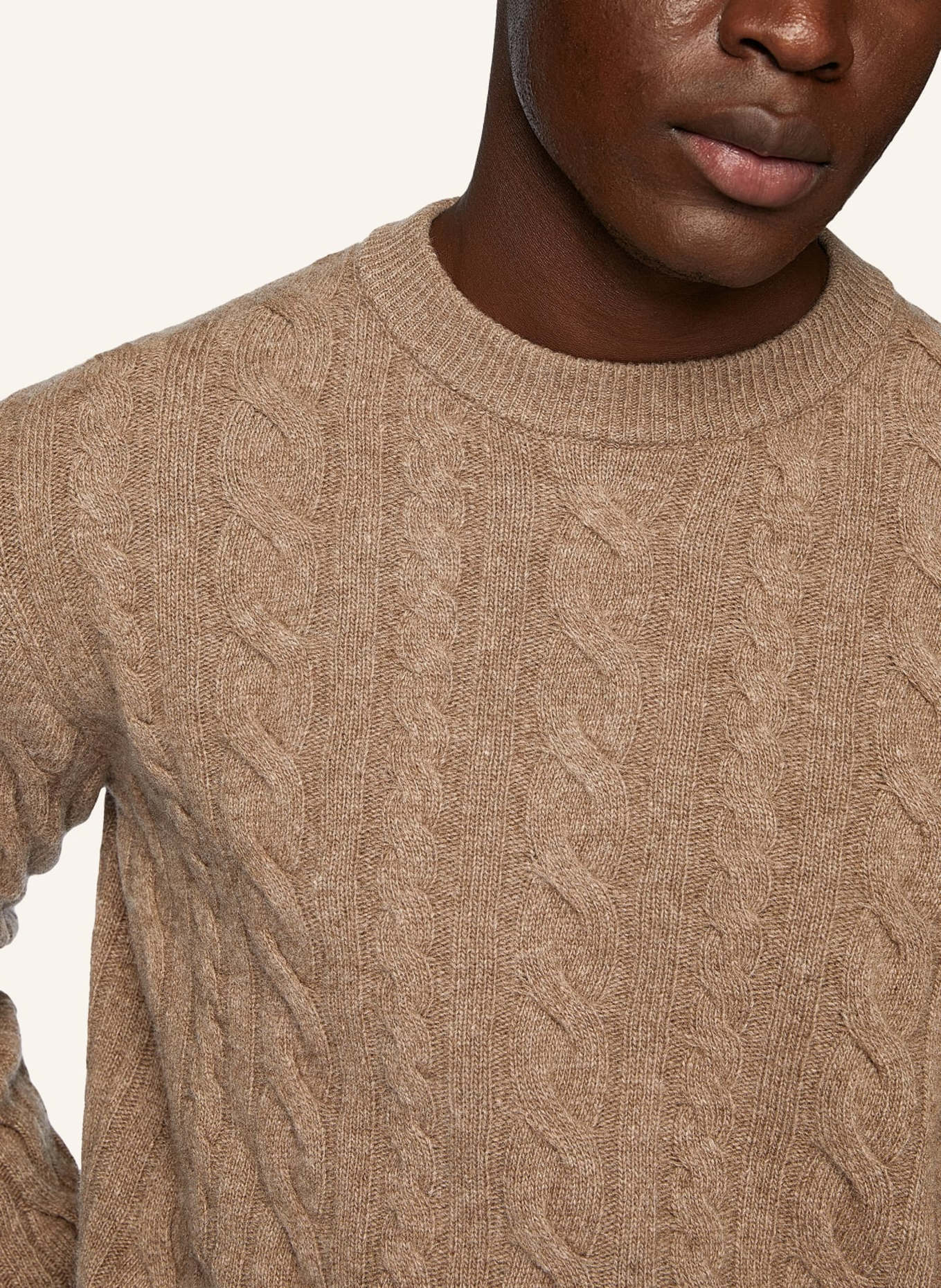 BOGGI MILANO Pullover, Farbe: BEIGE (Bild 3)