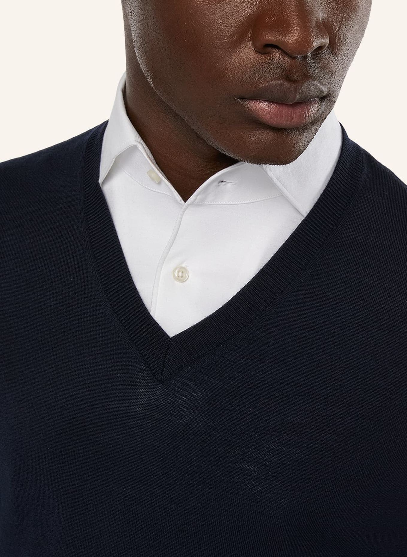 BOGGI MILANO Pullover: BLAU