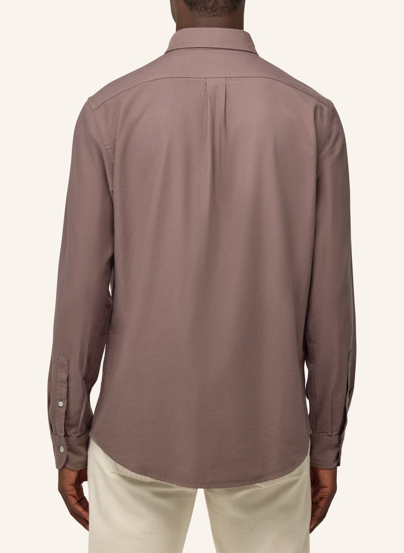 BOGGI MILANO Oxfordhemd Regular Fit: GRAU