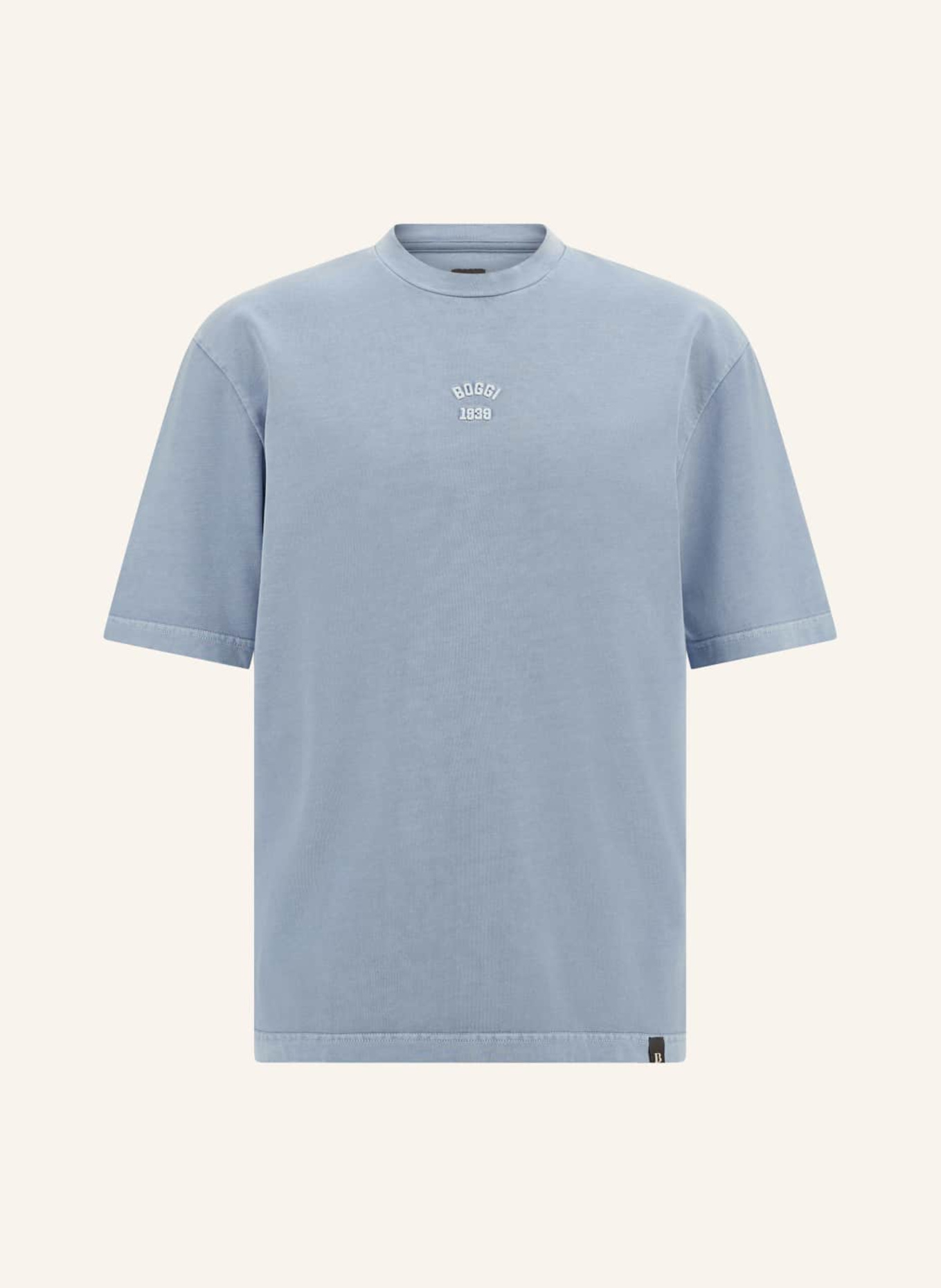 BOGGI MILANO T-shirt: LIGHT BLUE