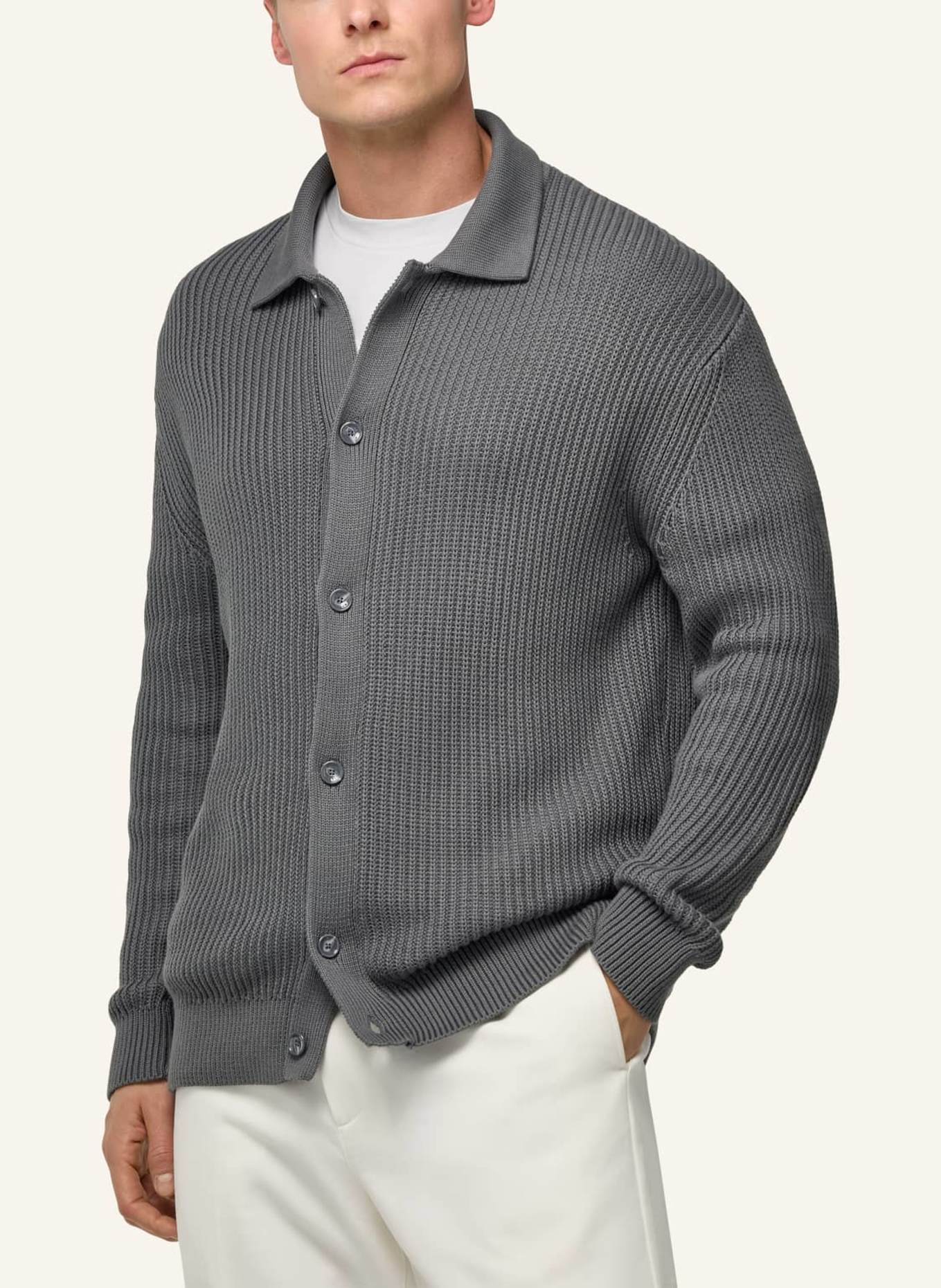 BOGGI MILANO Cardigan: GRAY
