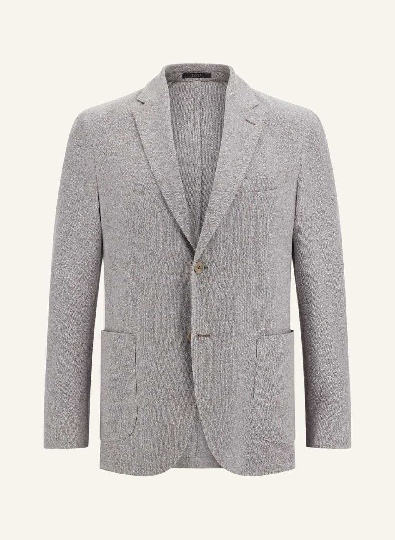 BOGGI MILANO Regular-Fit Blazer: LIGHT GRAY