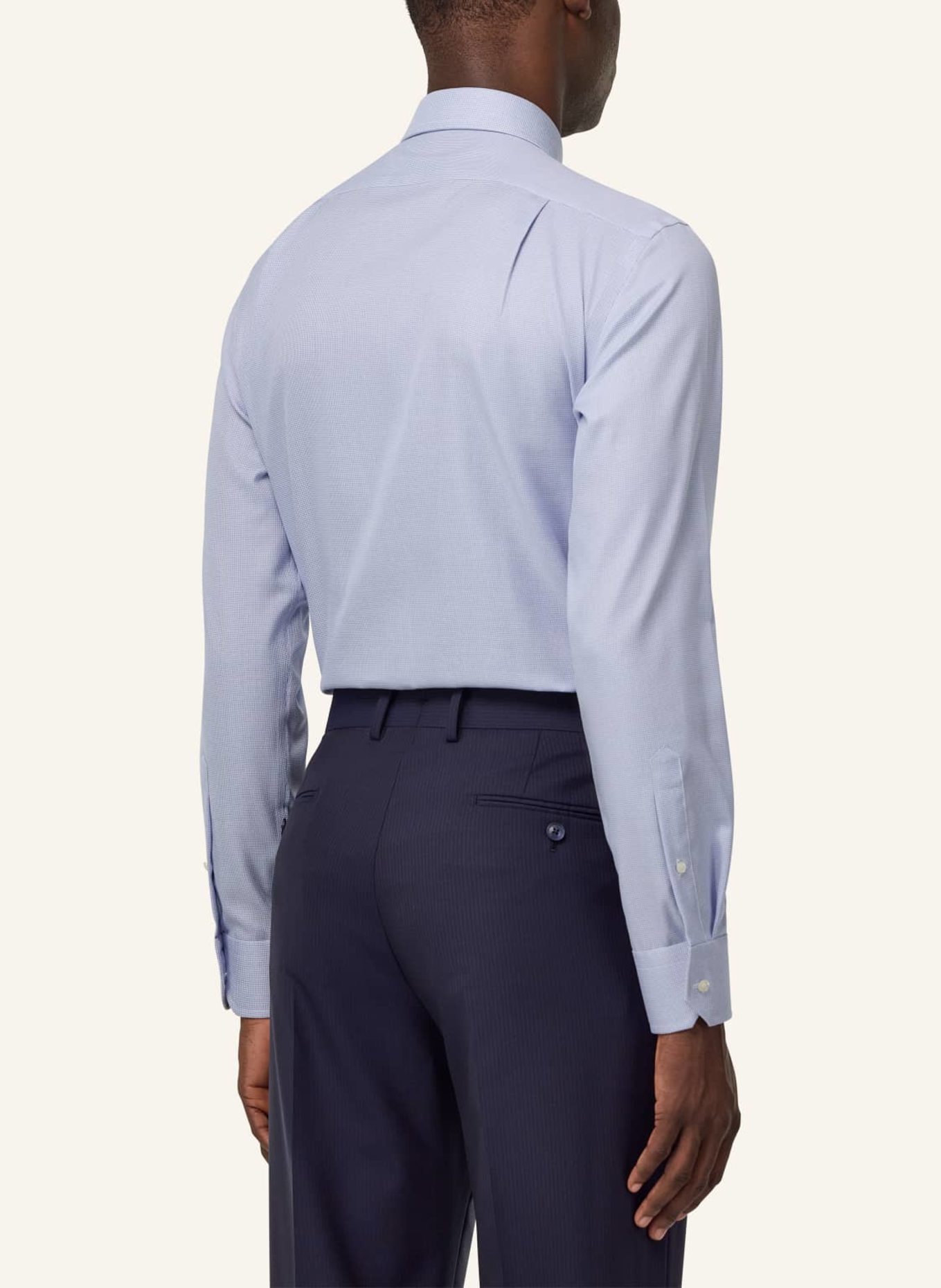 BOGGI MILANO Hemd Regular Fit: BLAU