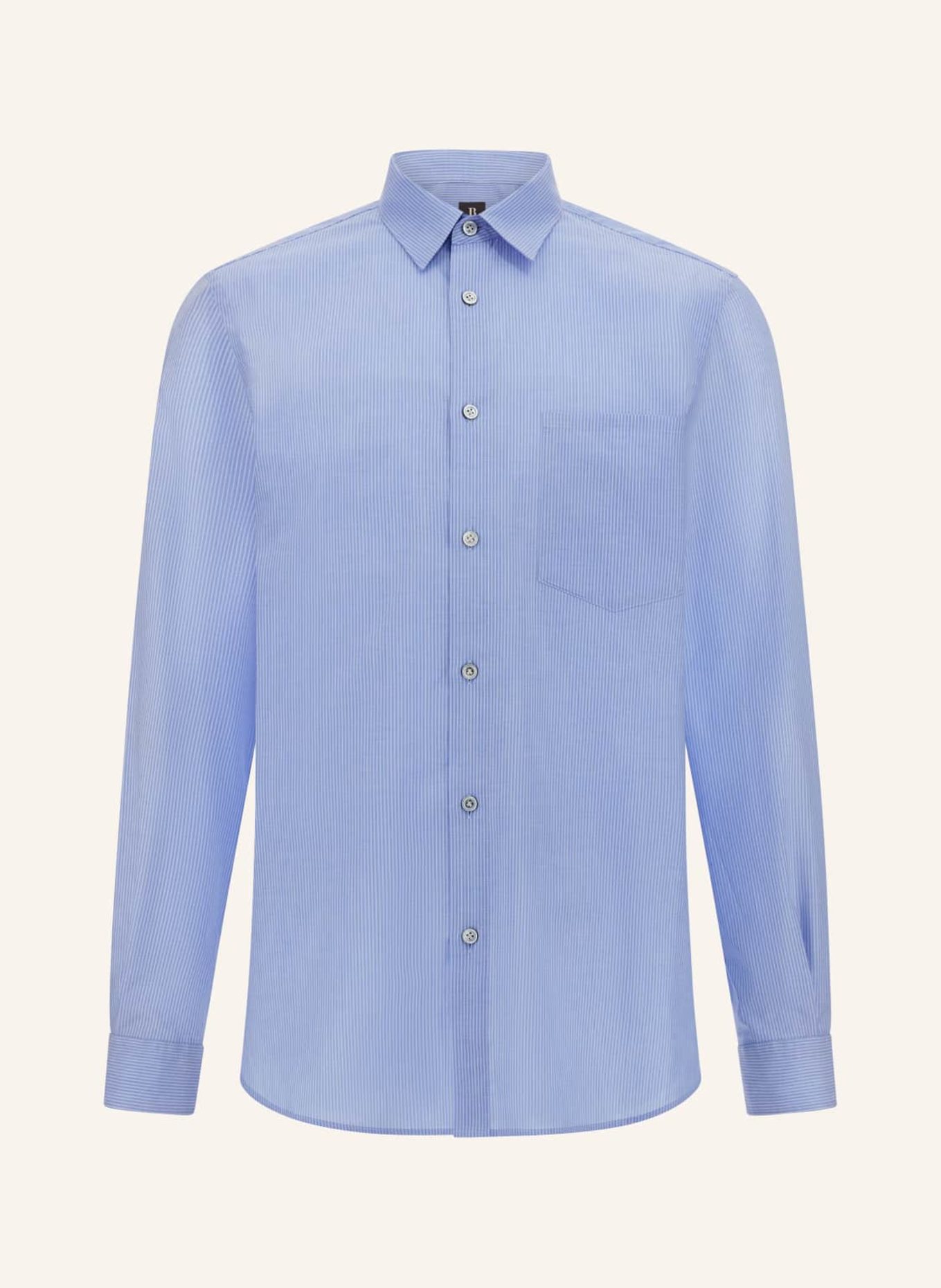 BOGGI MILANO Hemd Regular Fit: HELLBLAU