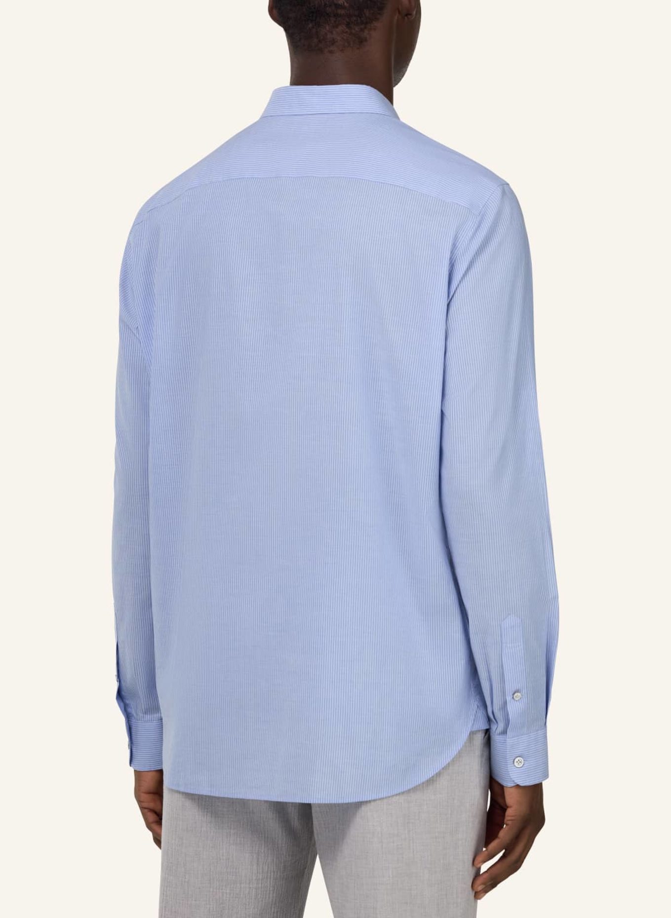 BOGGI MILANO Hemd Regular Fit: HELLBLAU