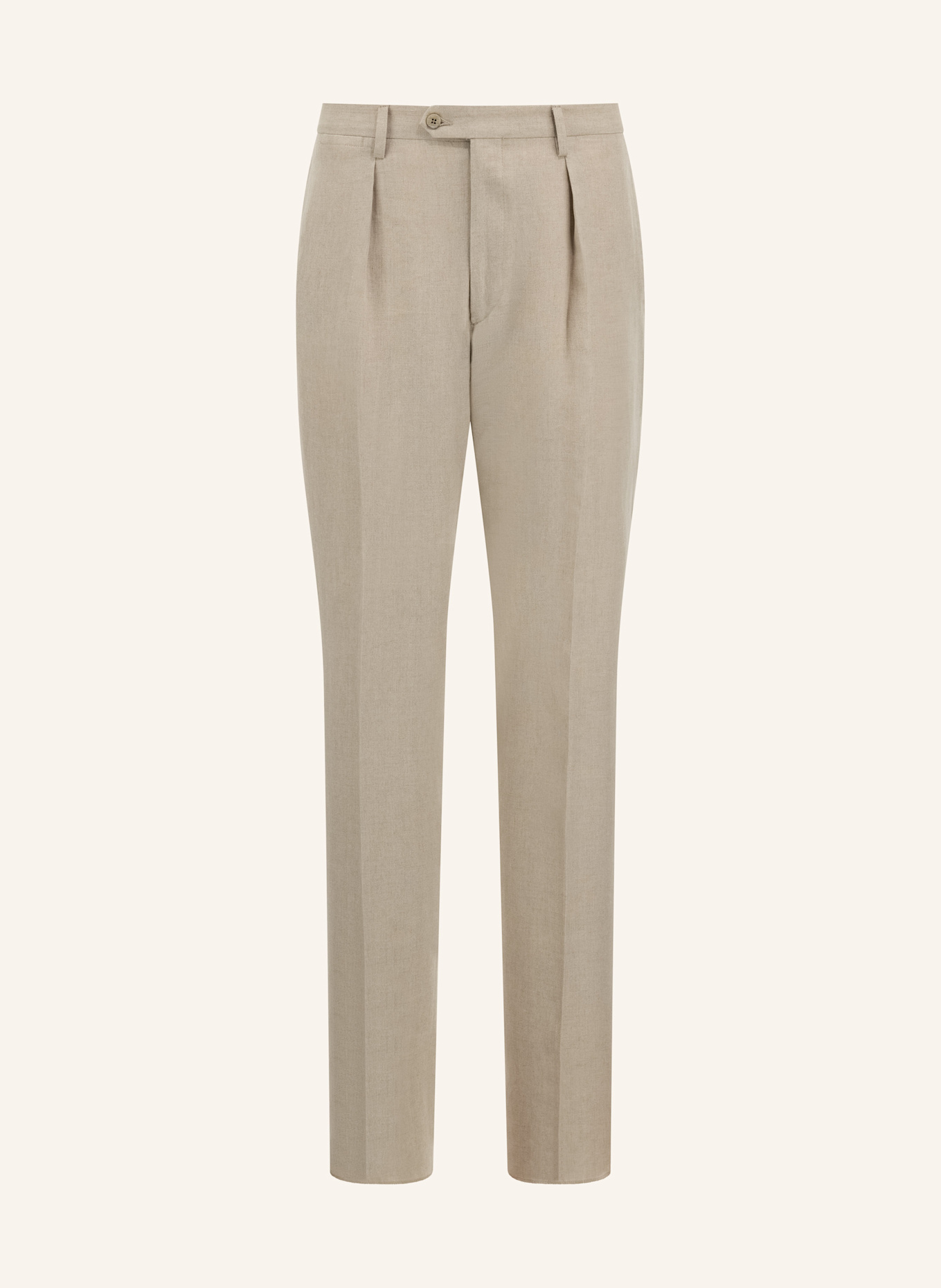 BOGGI MILANO Leinenhose: BEIGE