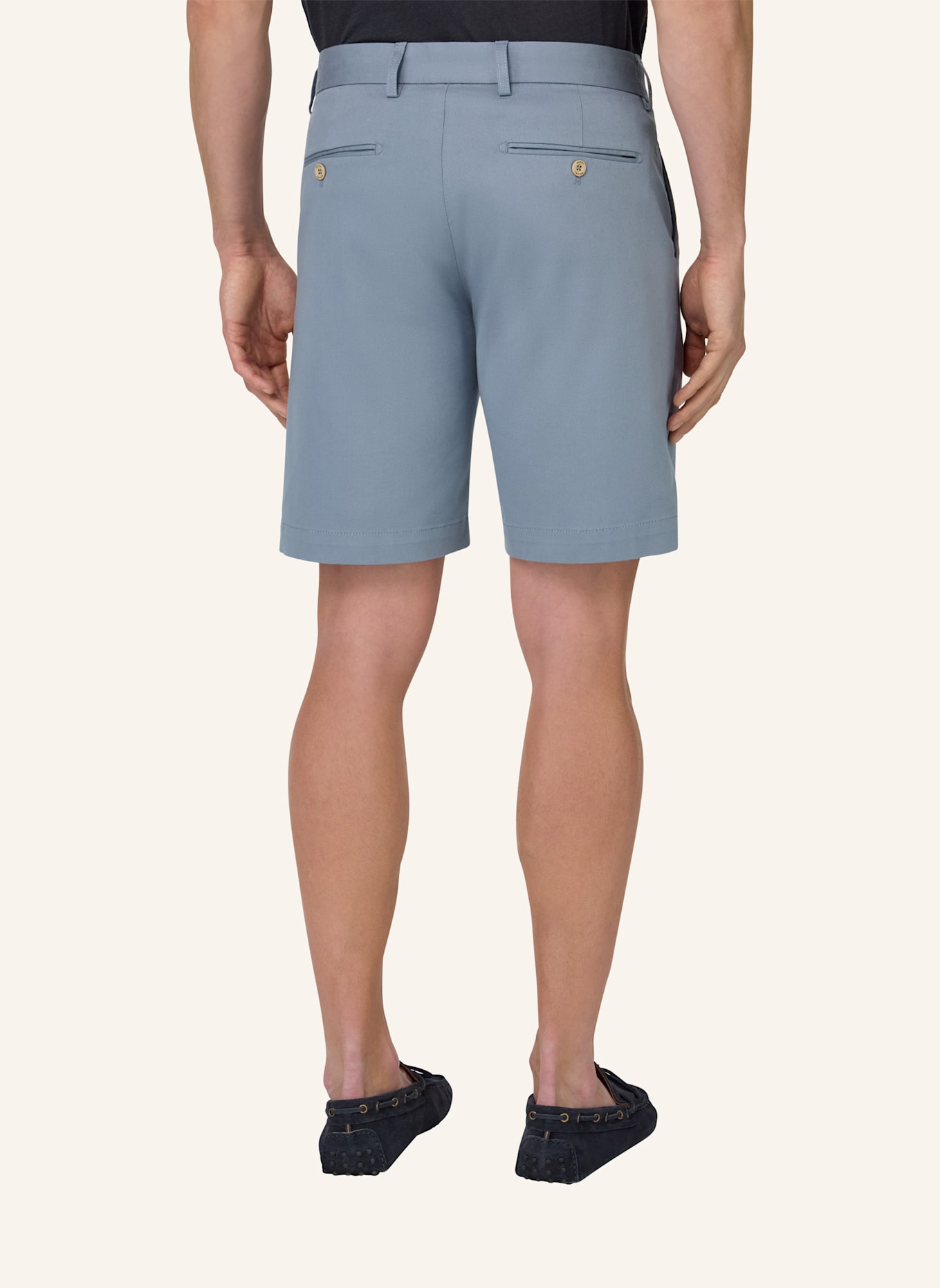 BOGGI MILANO Korte broeken: BLAUW