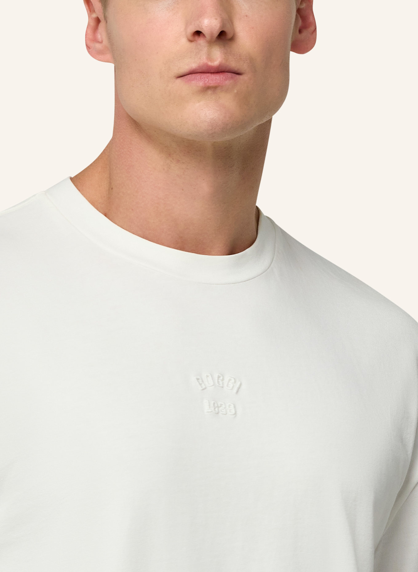 BOGGI MILANO T-shirt: WHITE