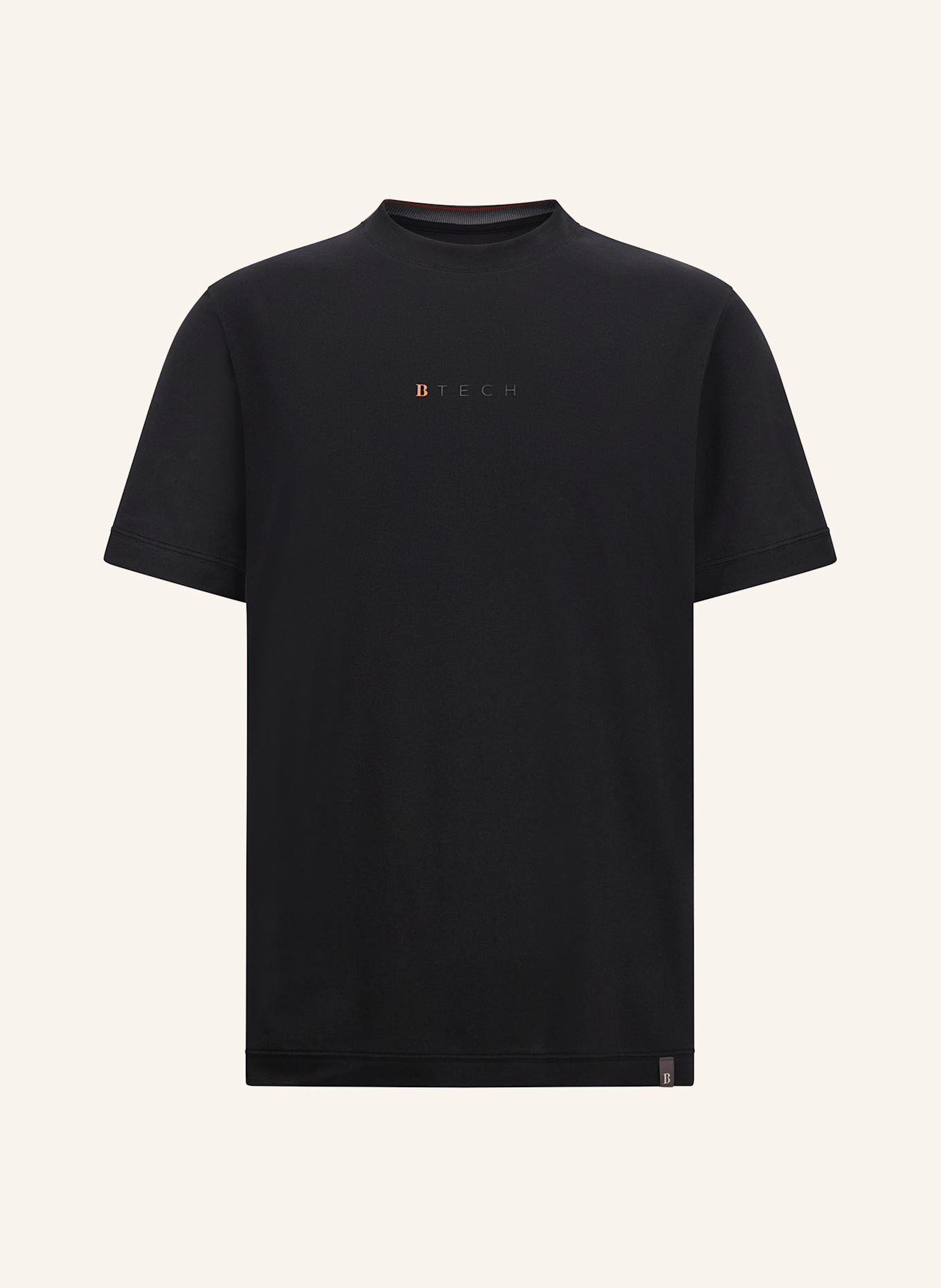 BOGGI MILANO T-Shirt: SCHWARZ
