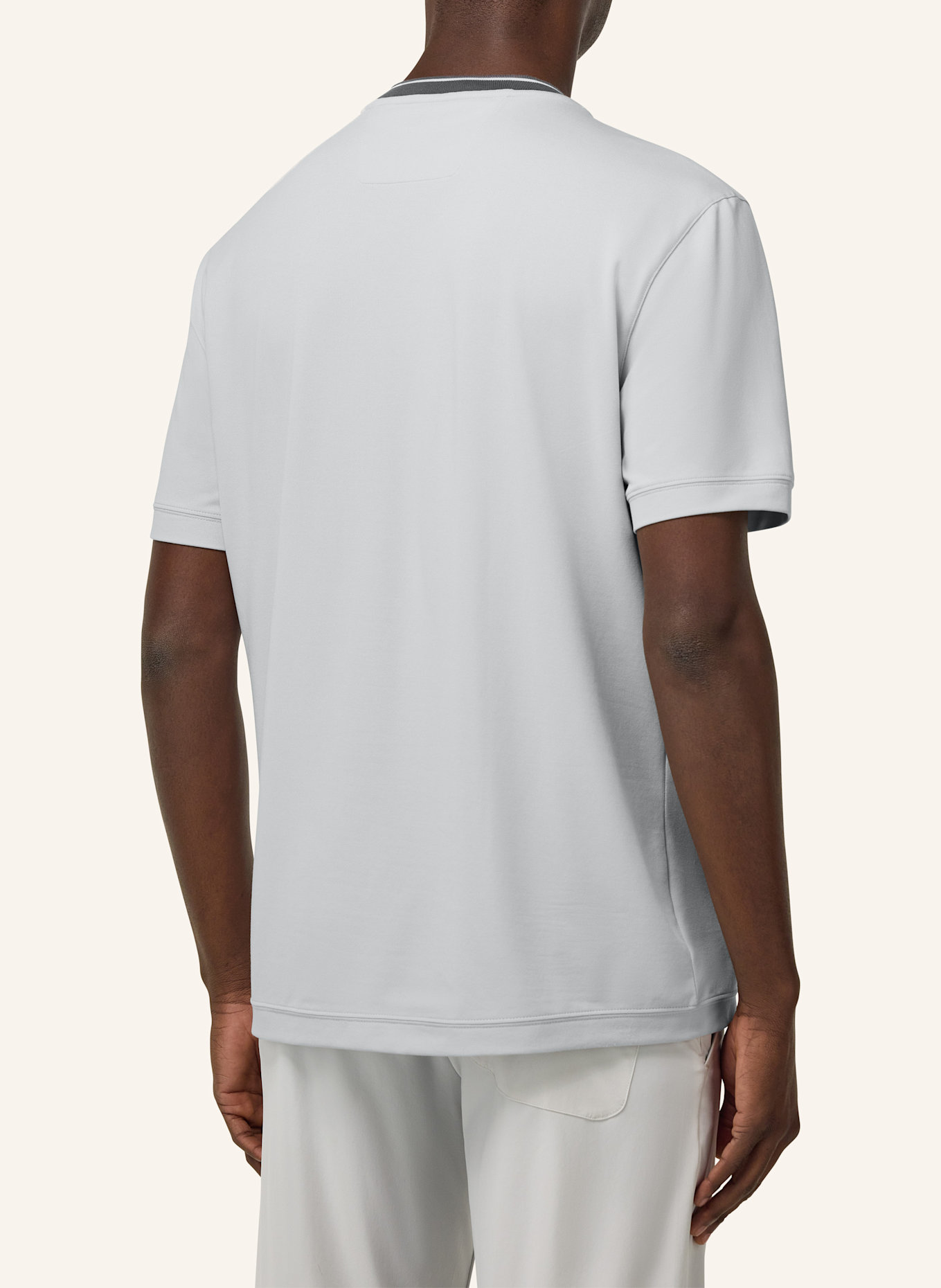 BOGGI MILANO T-Shirt: WEISS