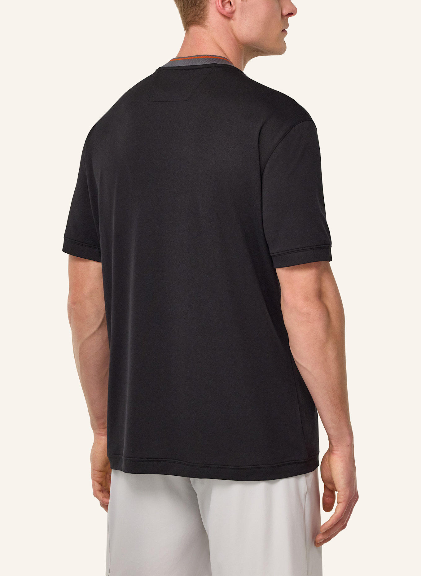 BOGGI MILANO T-Shirt: SCHWARZ