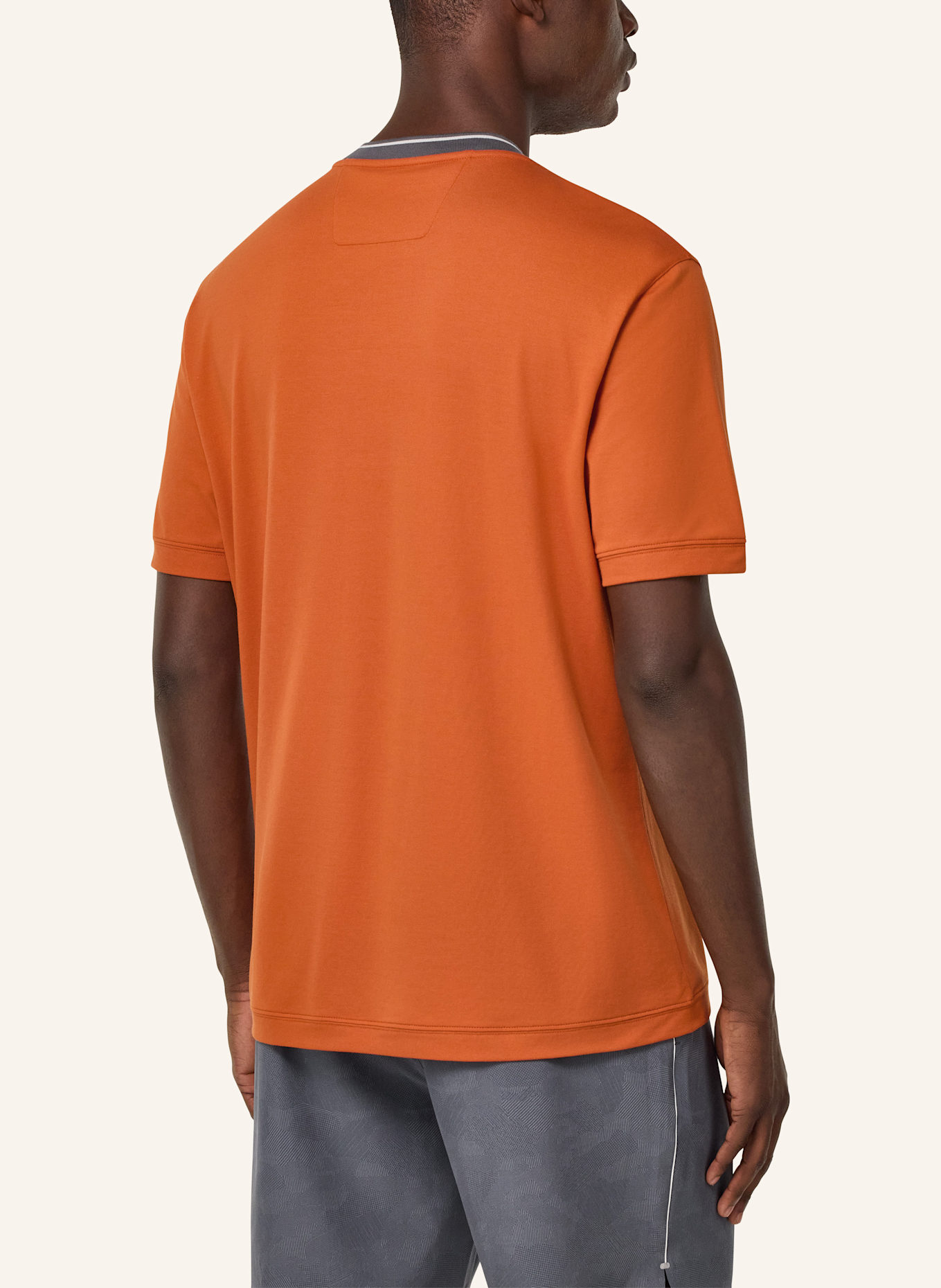 BOGGI MILANO T-Shirt: ORANGE