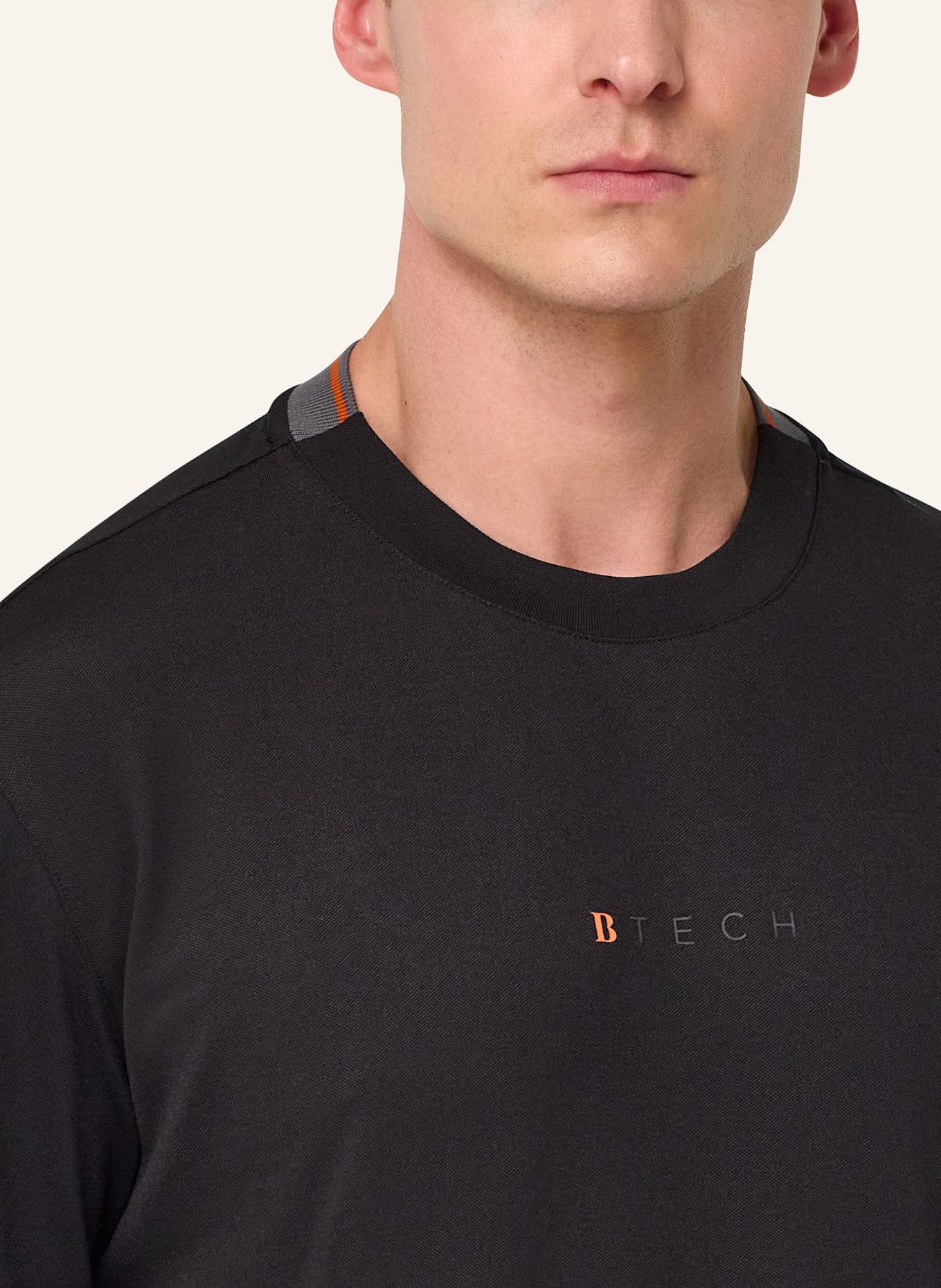BOGGI MILANO T-Shirt: SCHWARZ