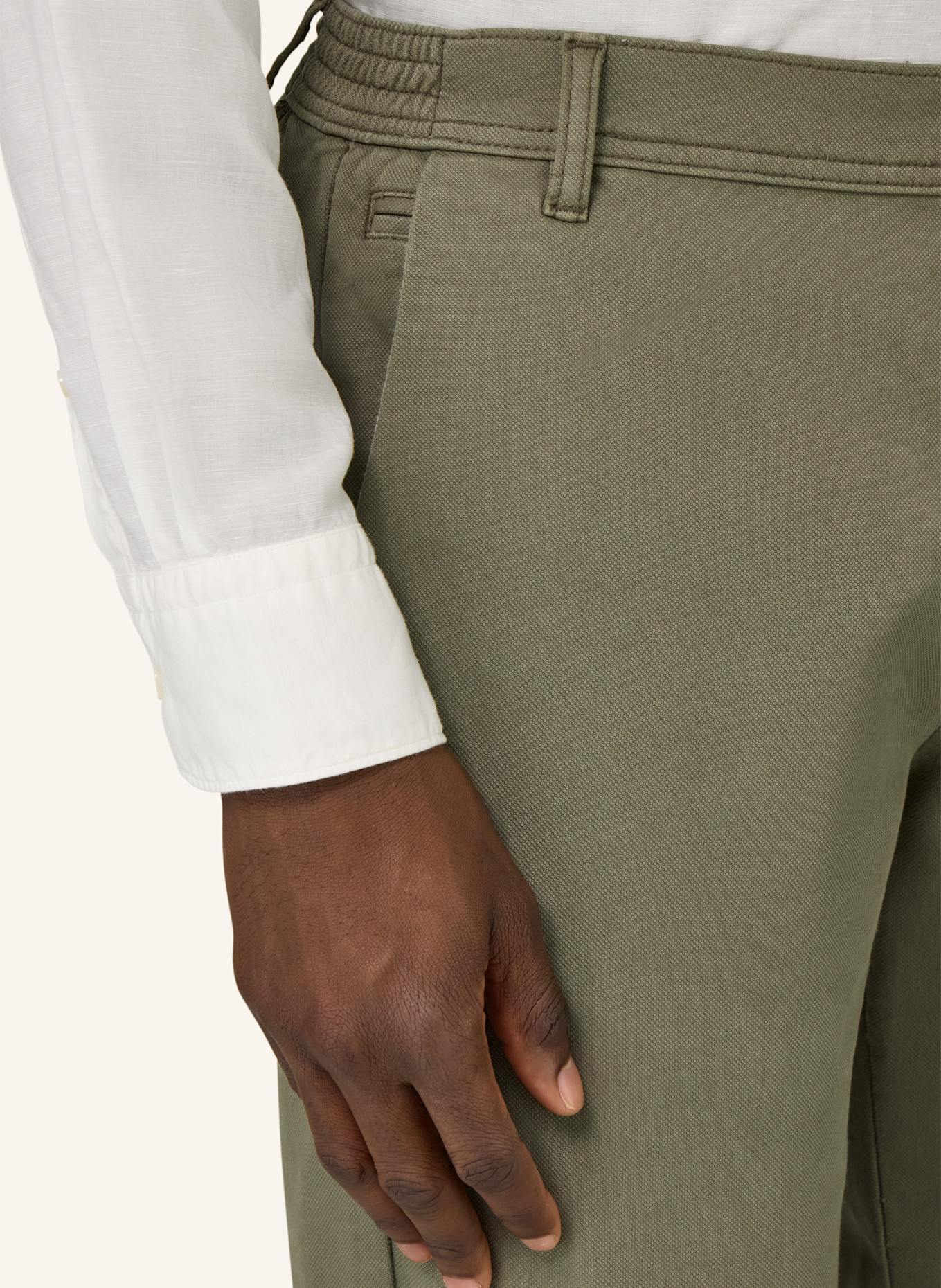 BOGGI MILANO Shorts: DUNKELGRÜN