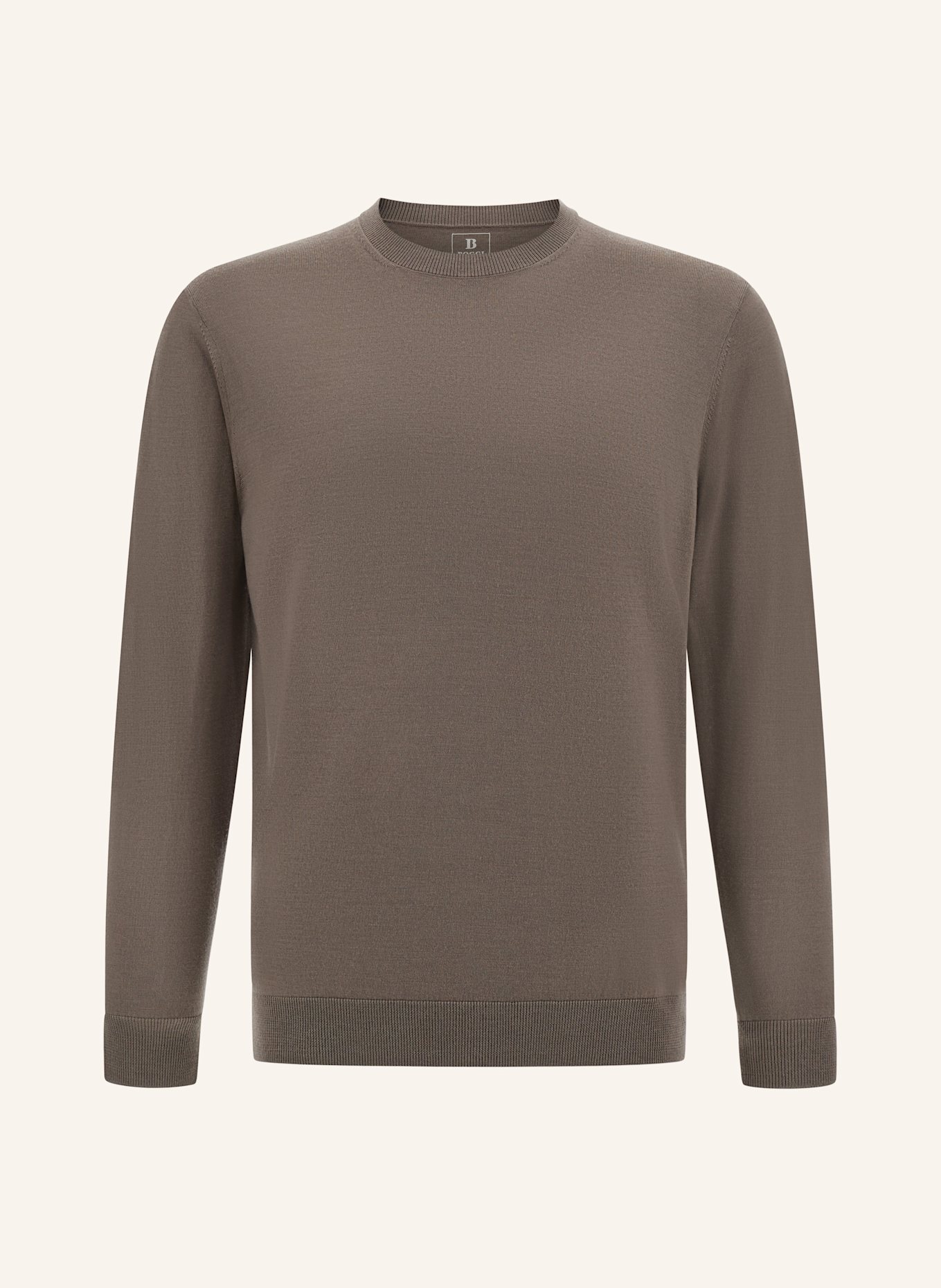 BOGGI MILANO Pullover: BEIGE