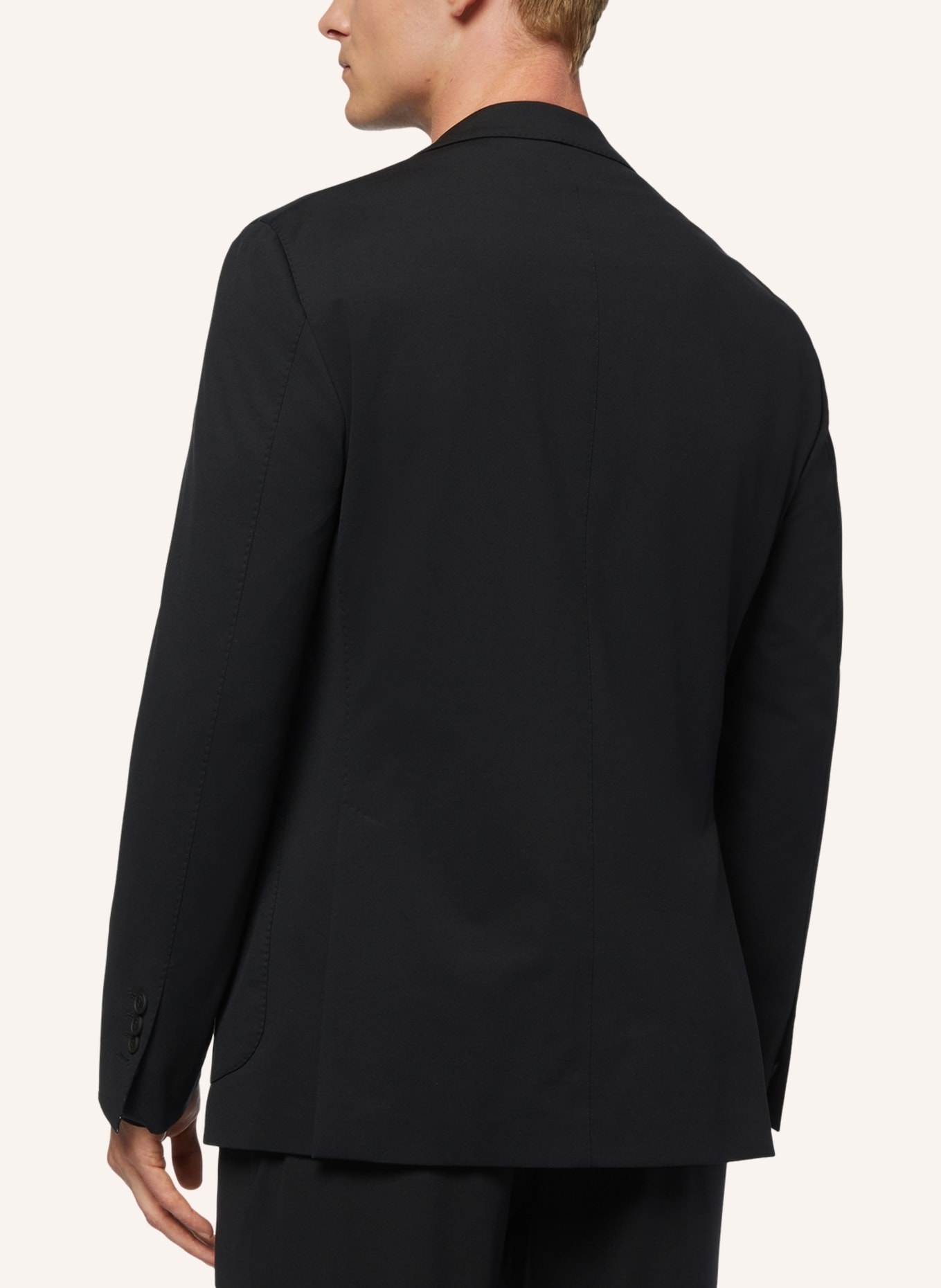 BOGGI MILANO Sakko Regular Fit: SCHWARZ