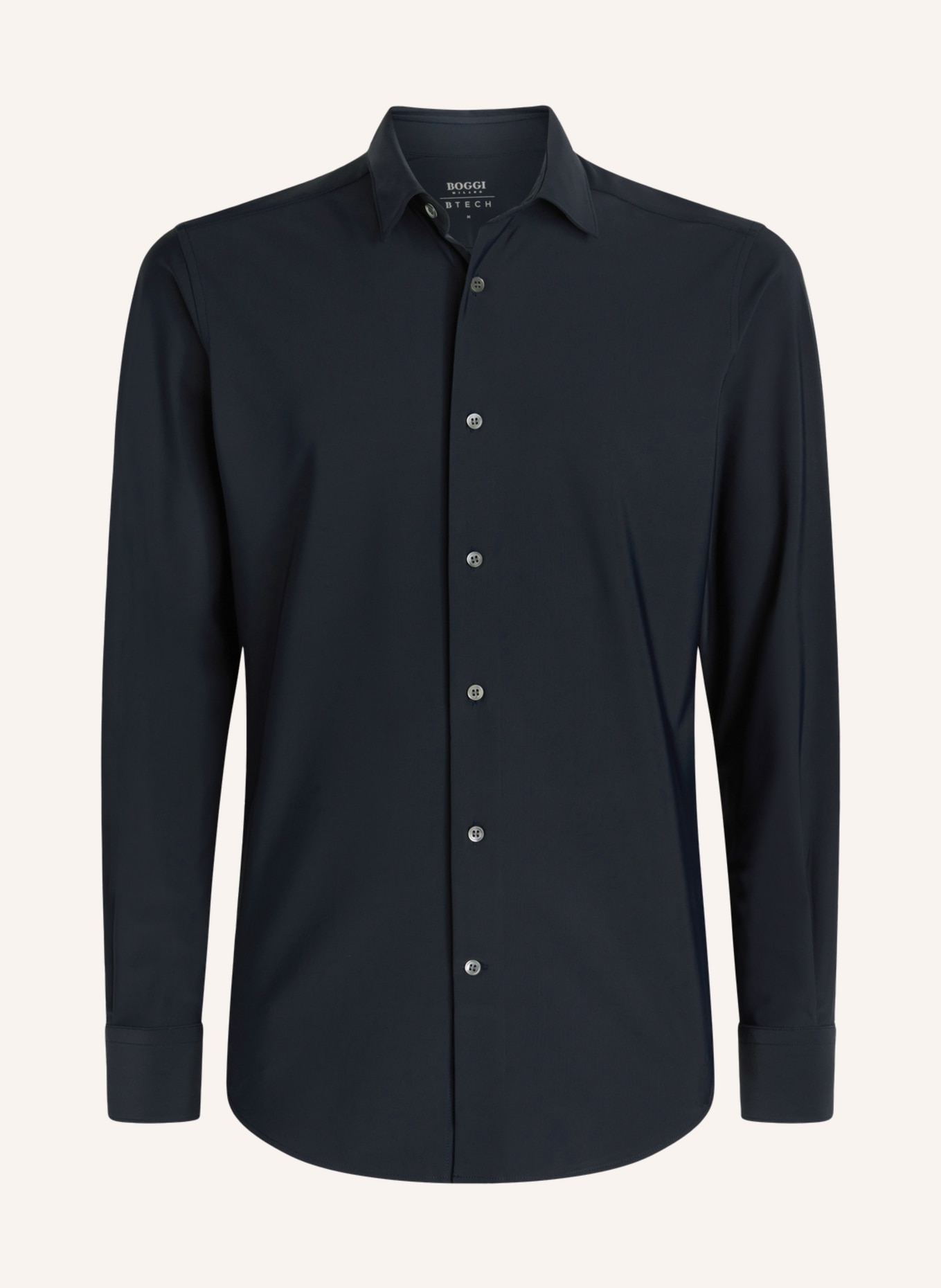 BOGGI MILANO Hemd Slim Fit: BLAU
