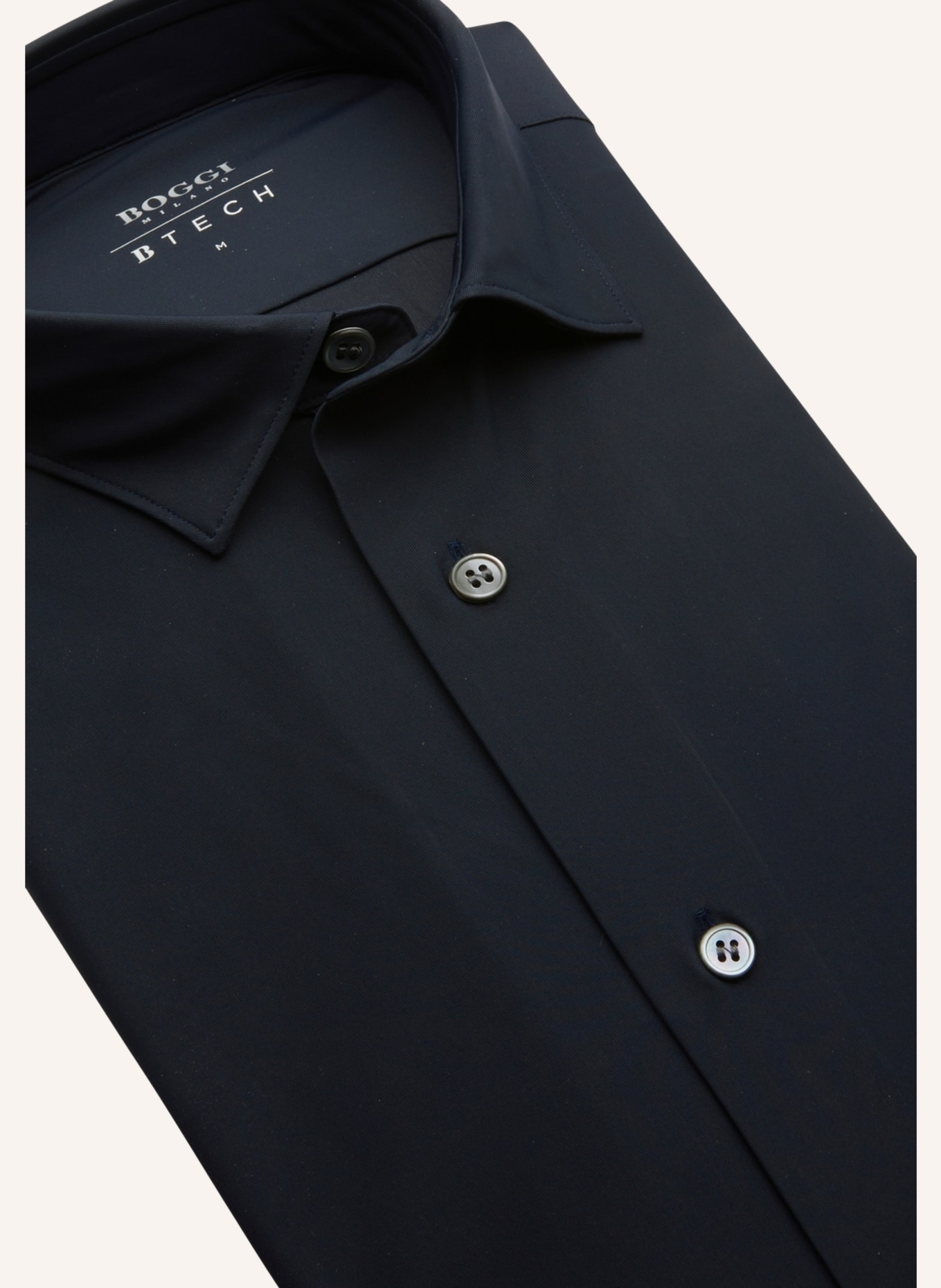 BOGGI MILANO Hemd Slim Fit: BLAU