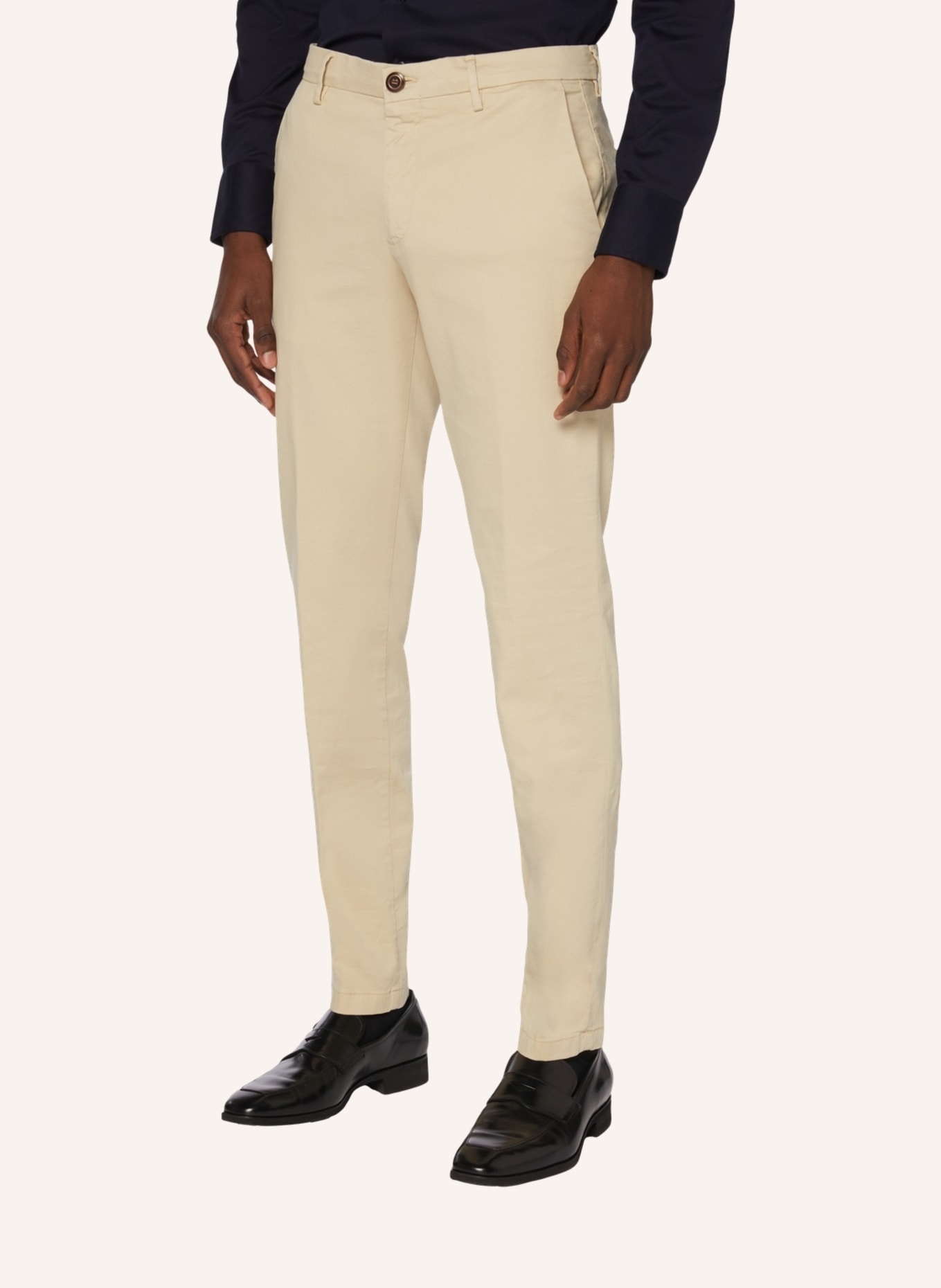 BOGGI MILANO Chino Regular Fit: BRAUN